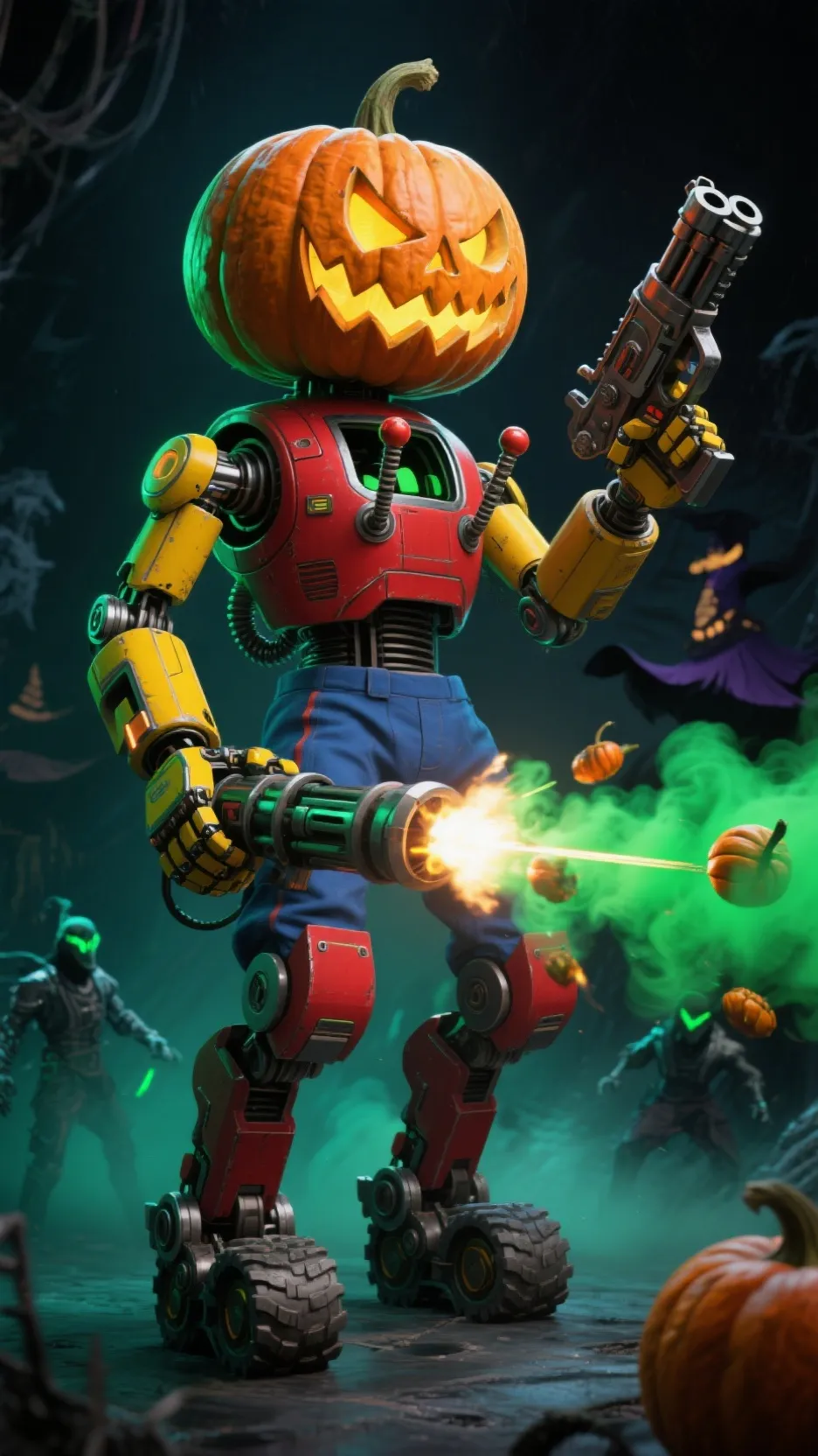 ai character: JackoBot background