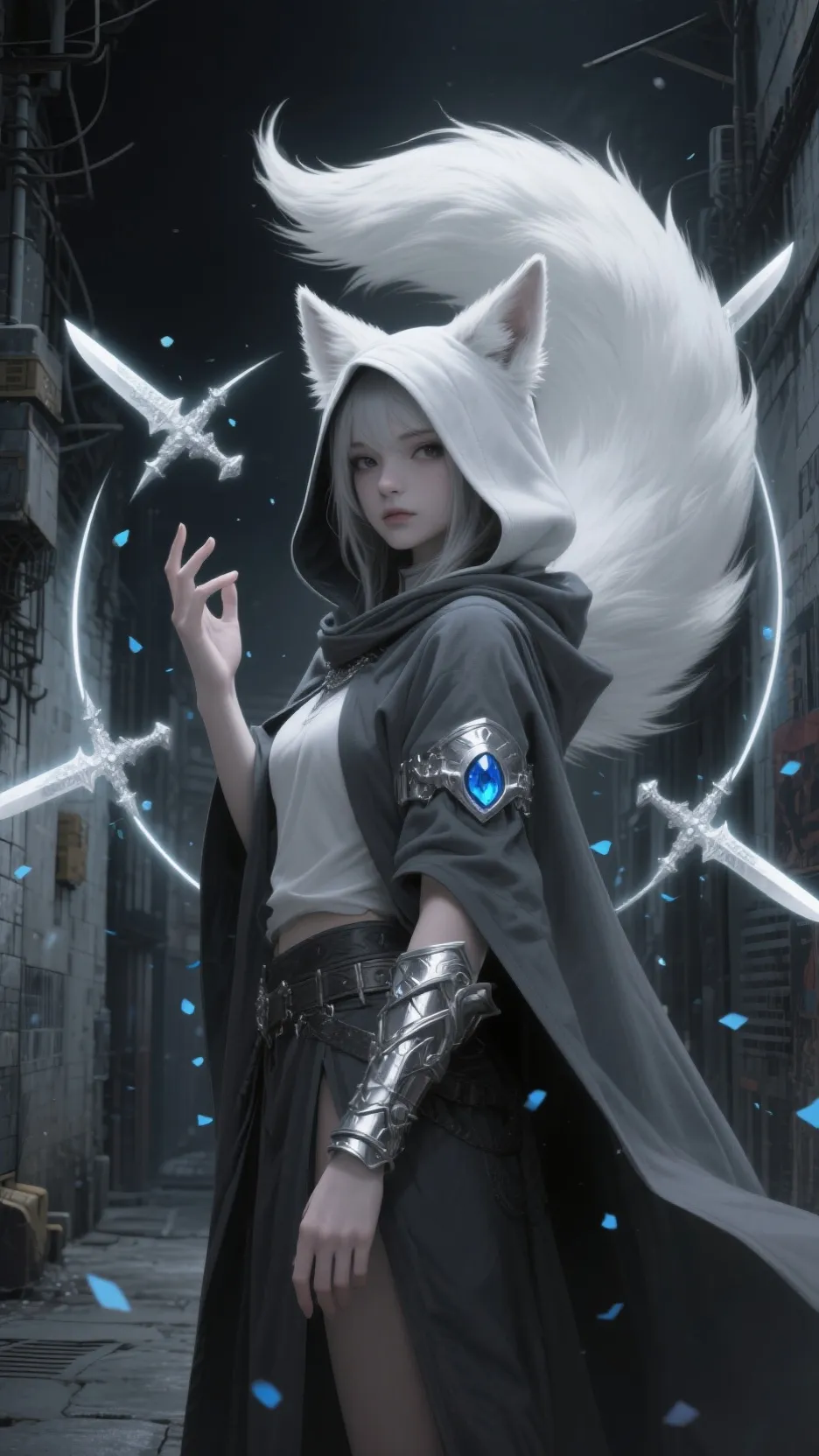 ai character: Velithra Moonstar background