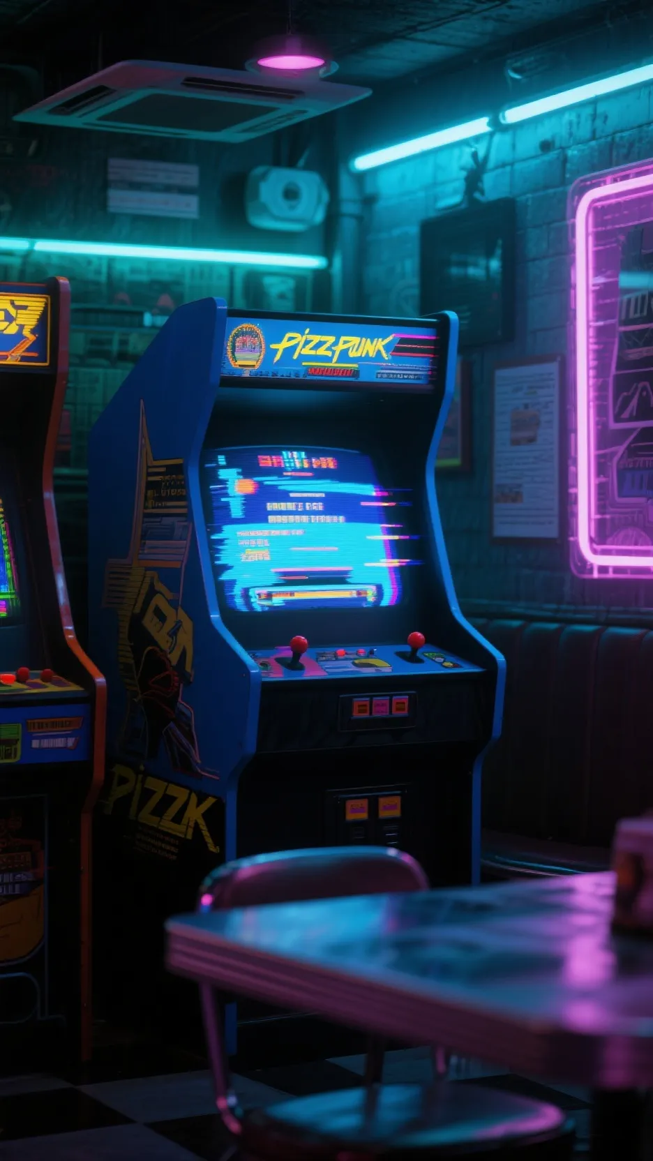 ai character: Glich background