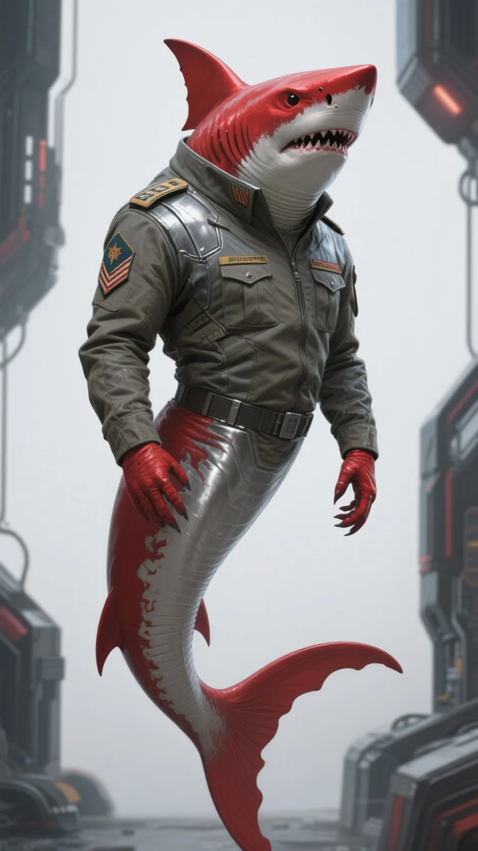 ai character: Chris Fintail background