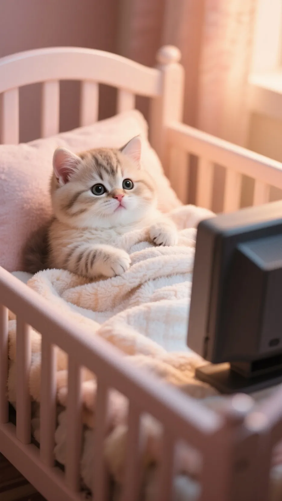 ai character: cat watchers background