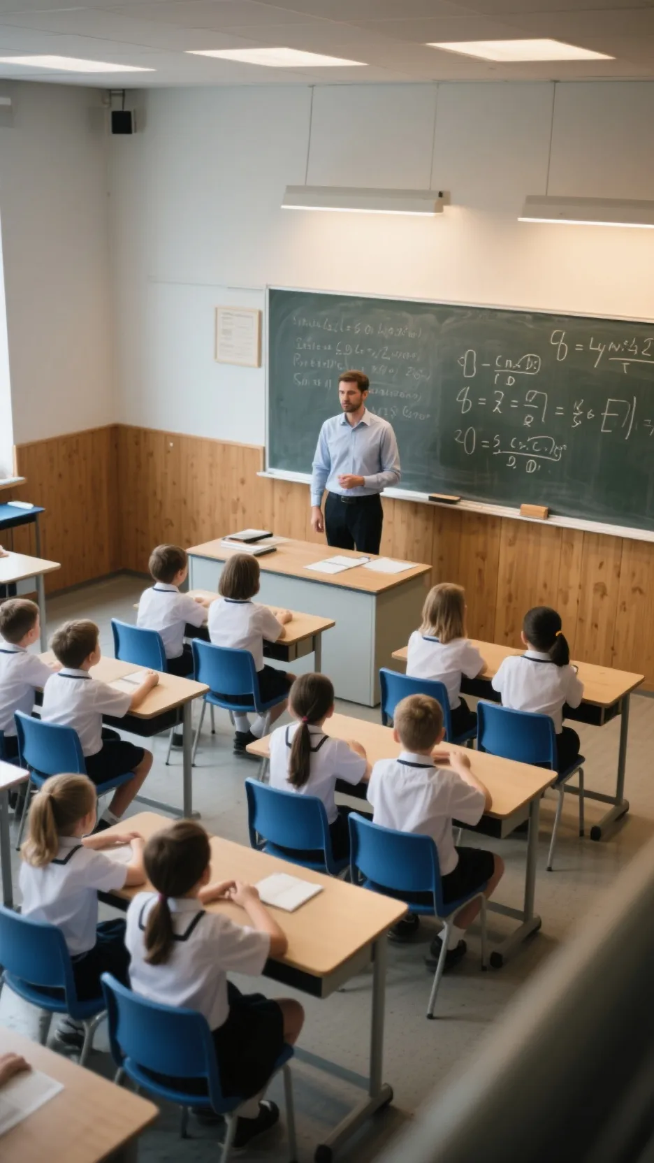 ai character: math class background