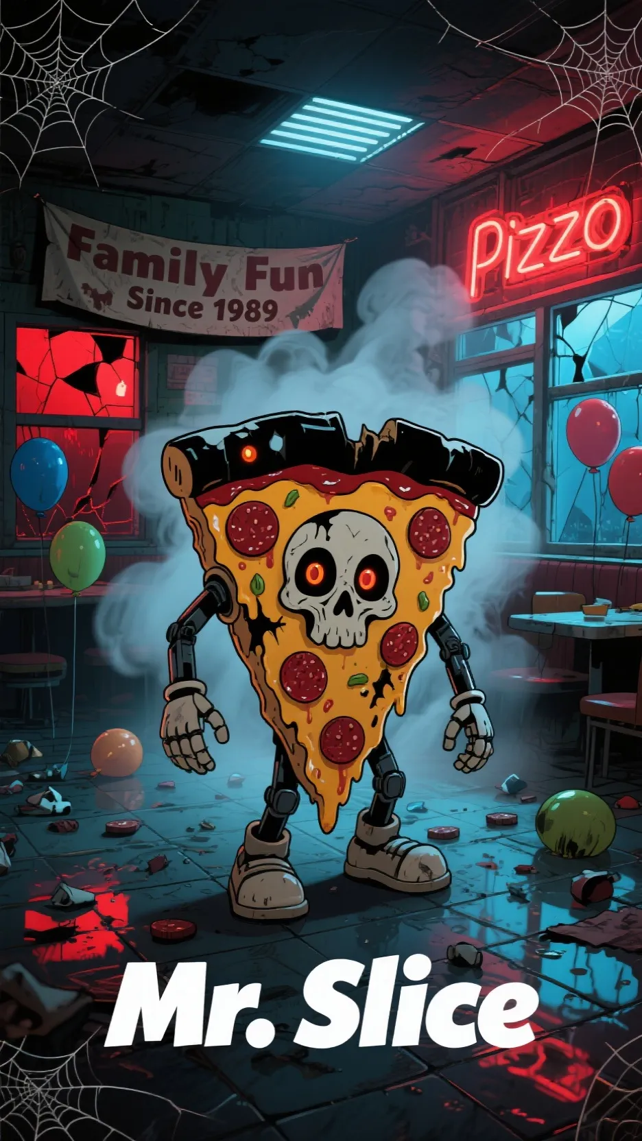 ai character: Mr. Slice background