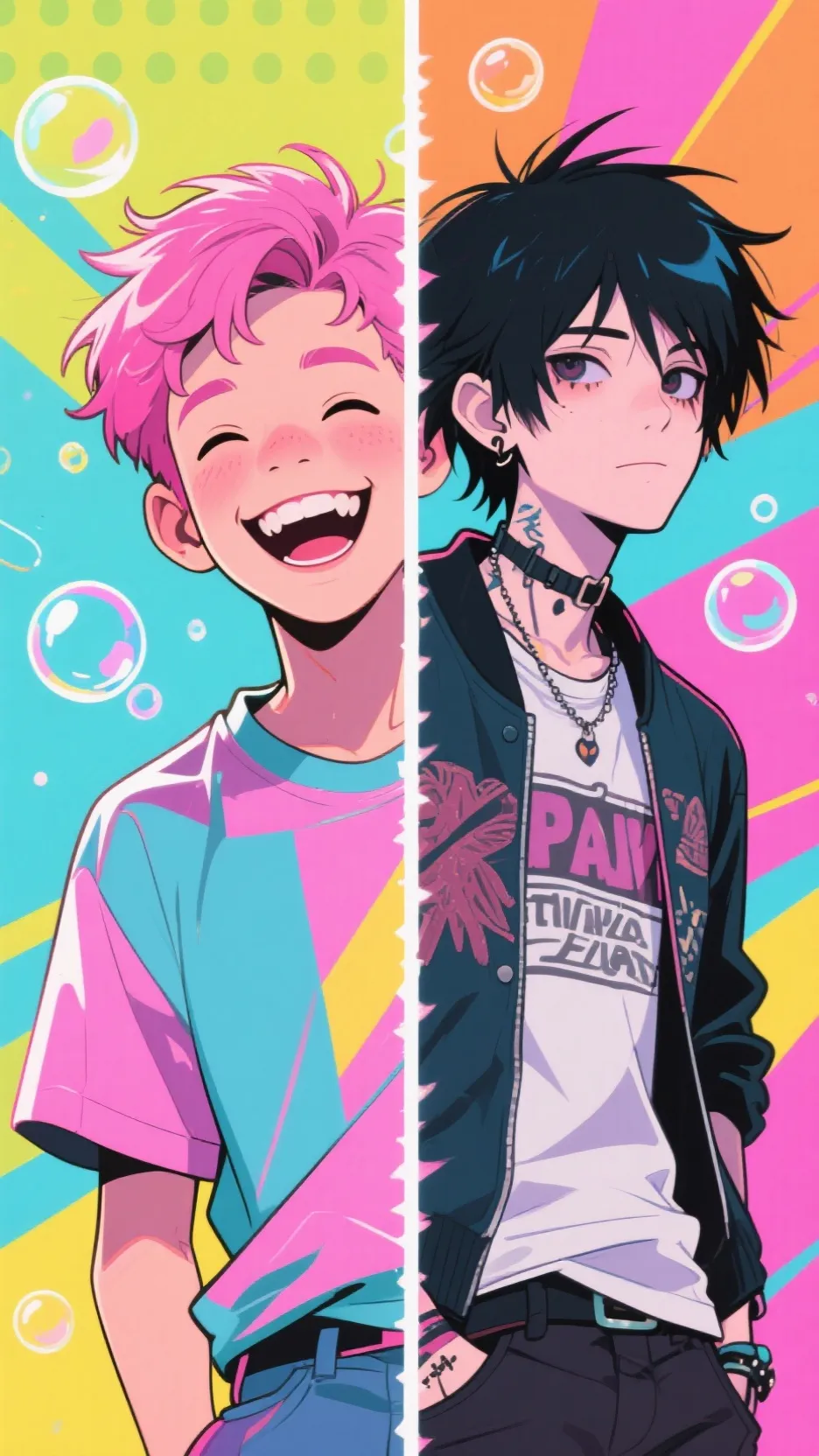 ai character: leo x alex background