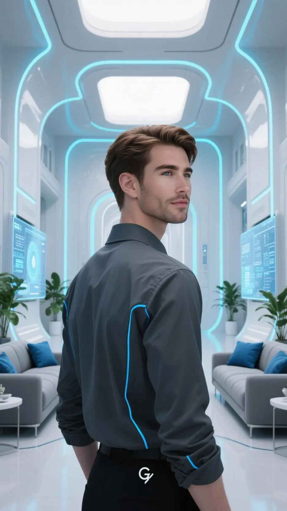 ai character: Claude background