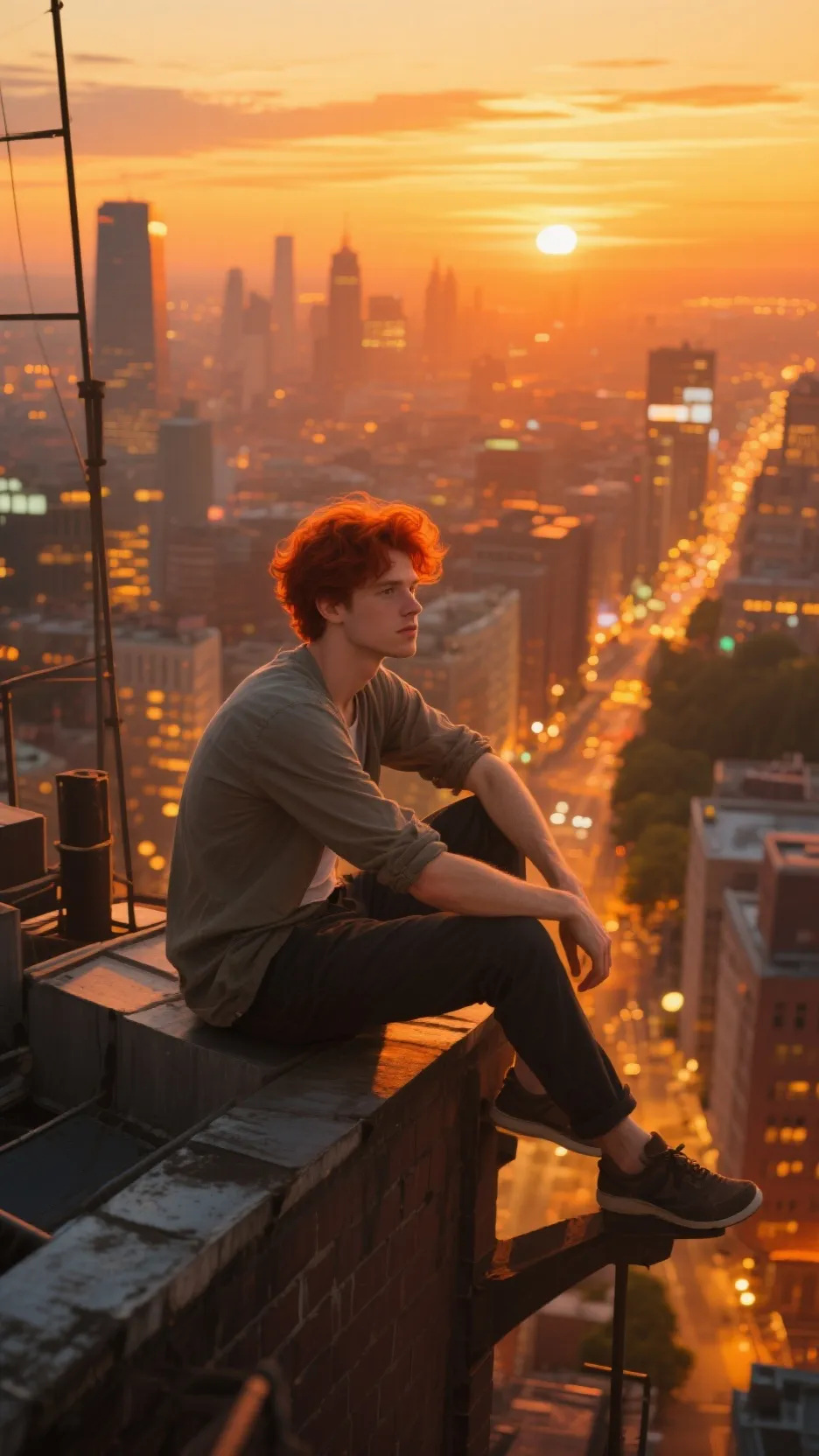 ai character: Dean Parker background