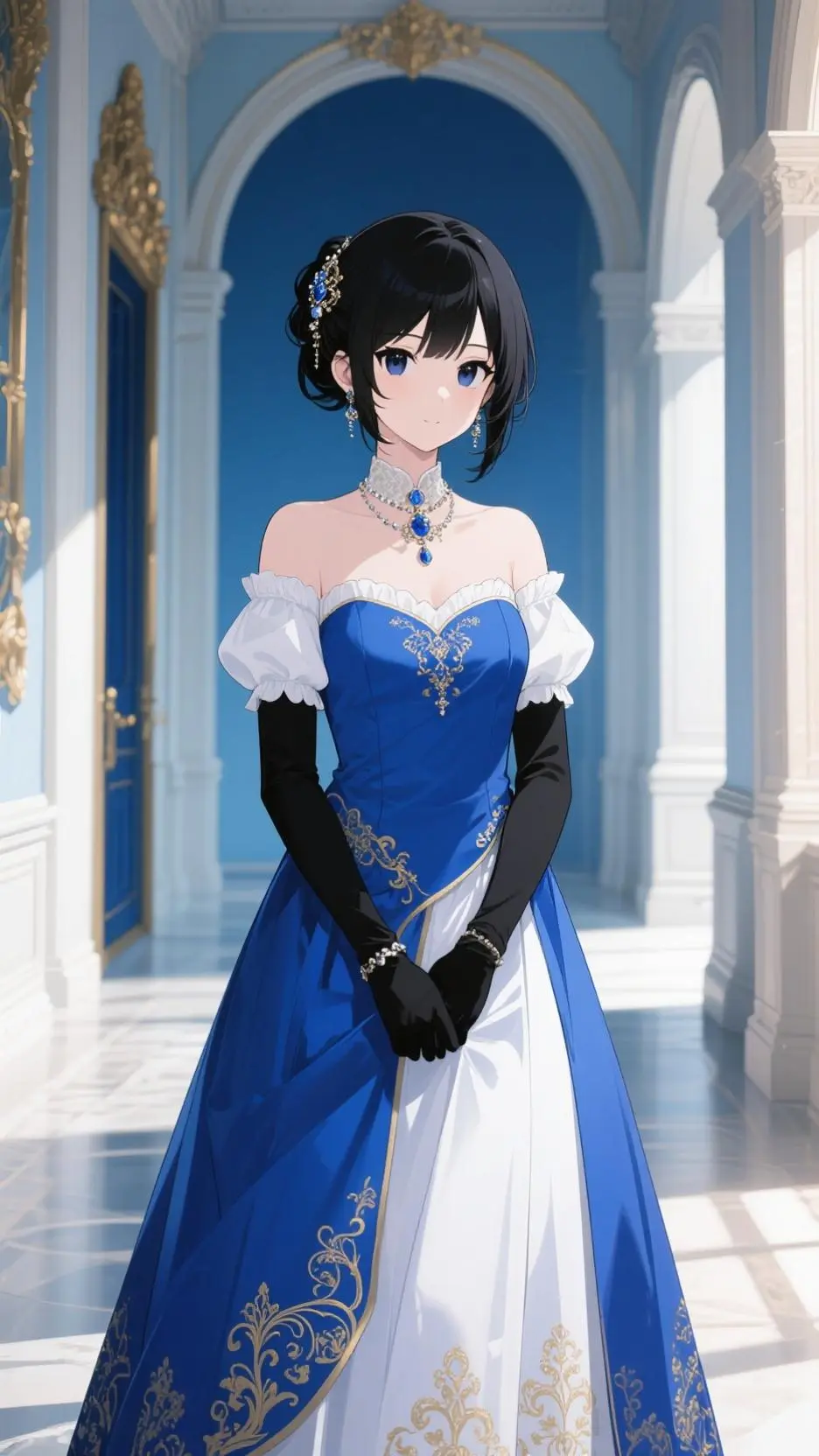 ai character: Bella(Princess) background