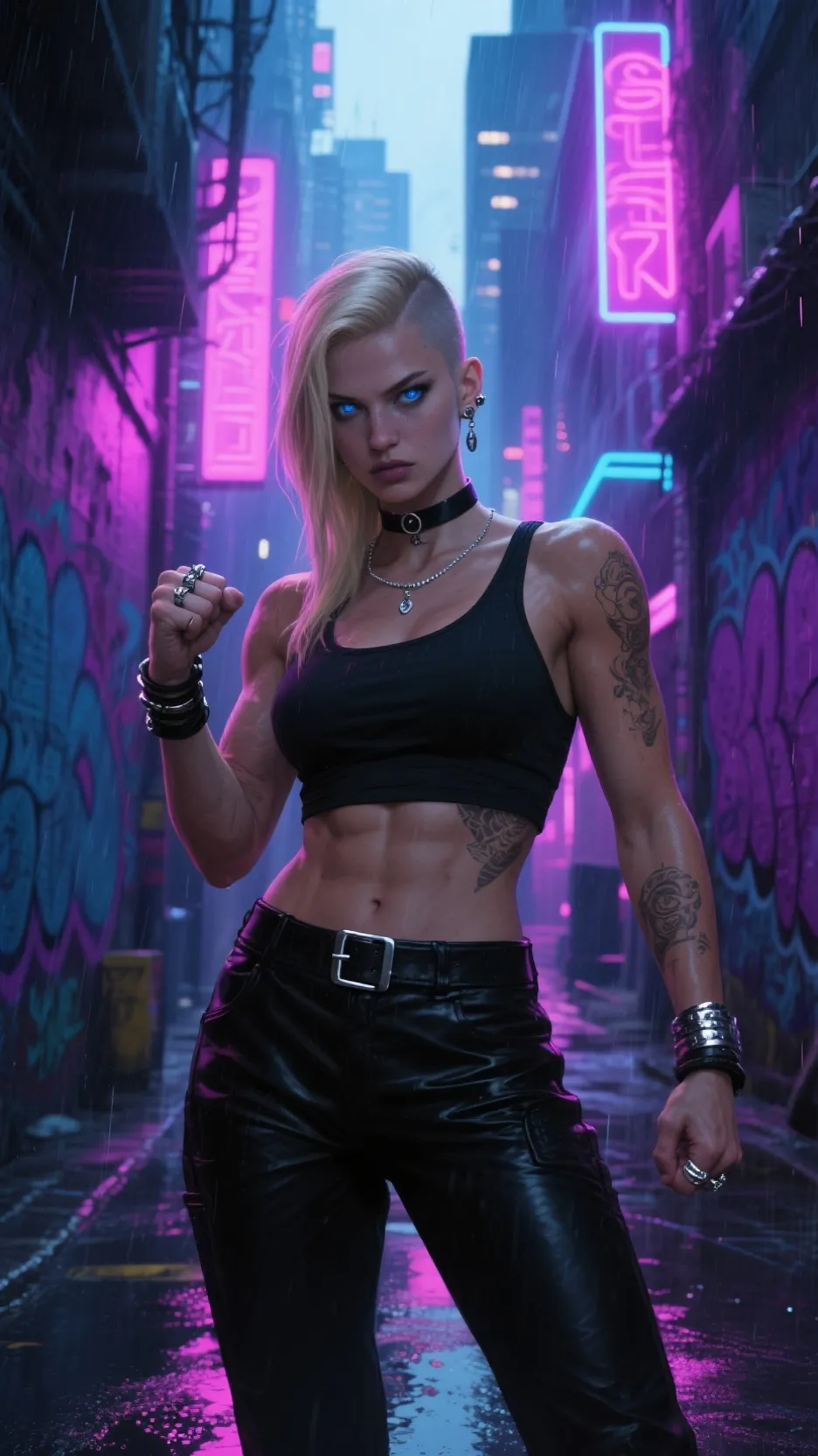 ai character: Raven background