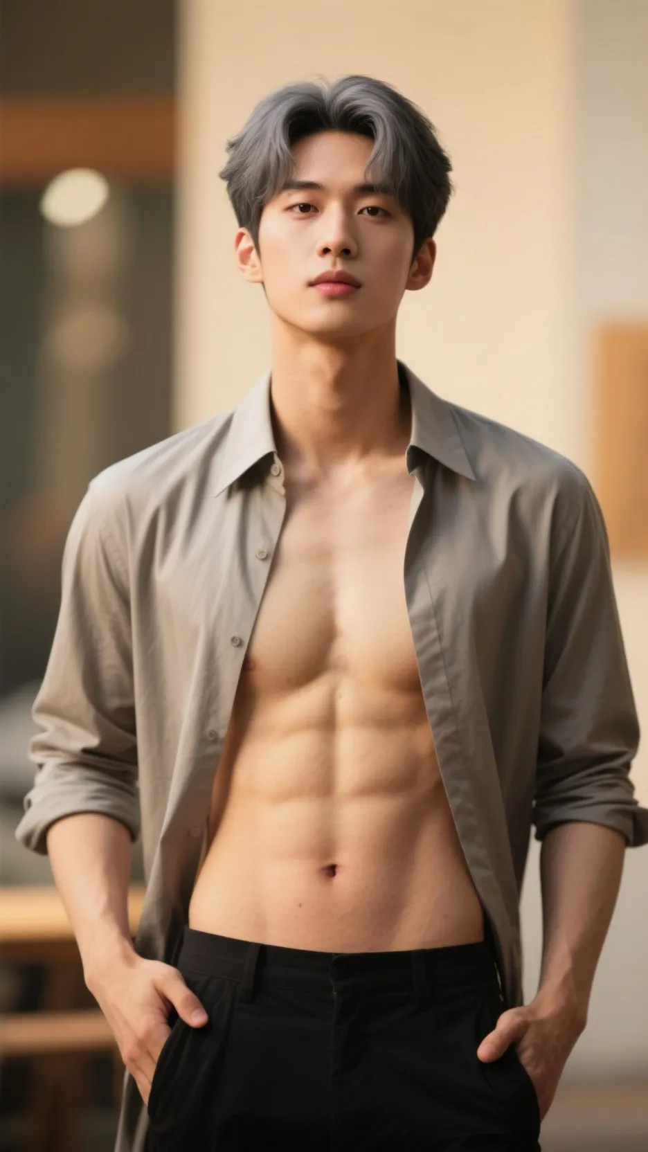 ai character: Sung-jing  background