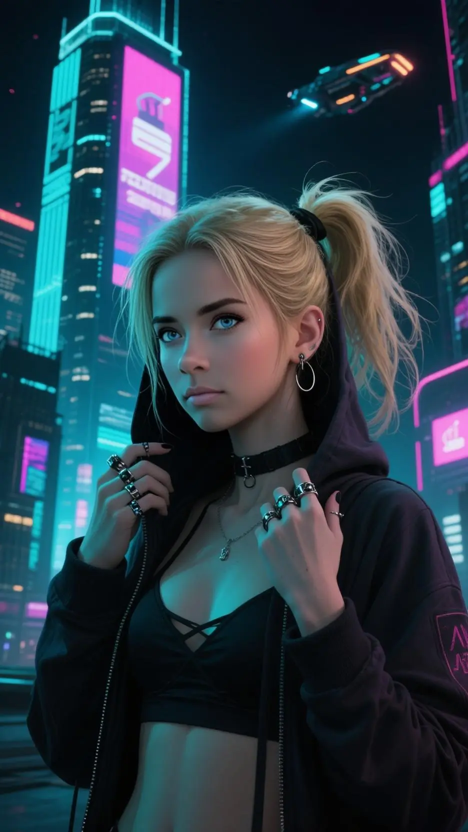 ai character: Marly Harley background