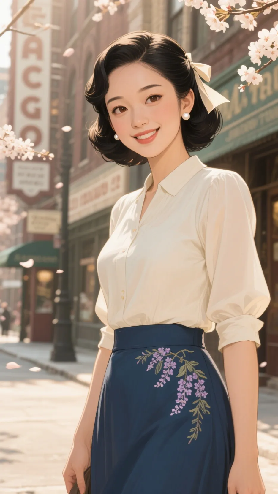 ai character: Aiko Tanaka background