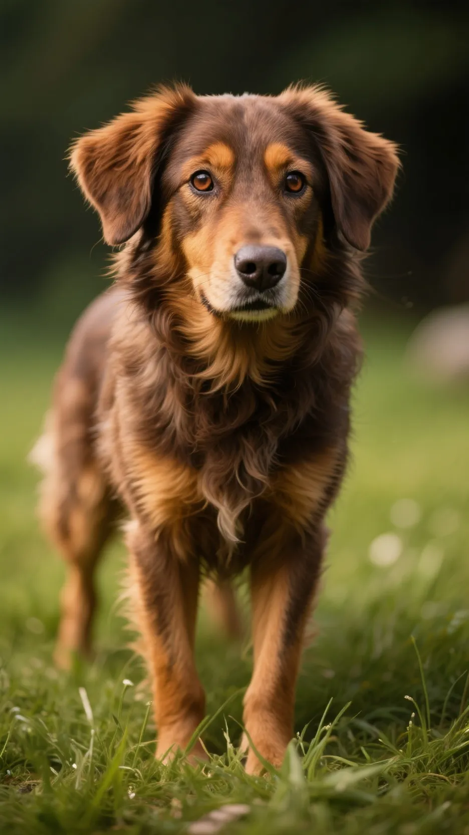 ai character: dogs background