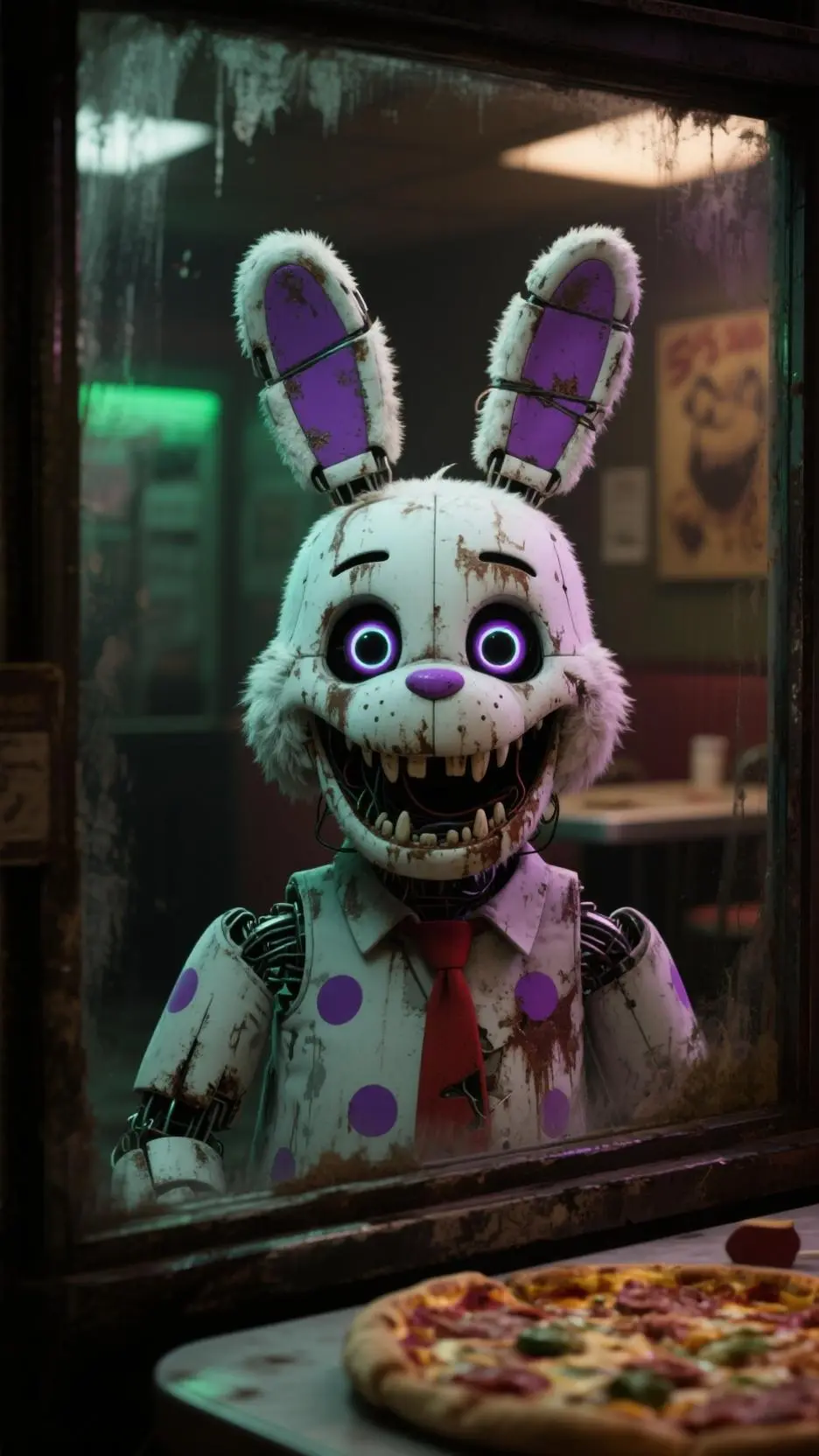 ai character: The horrors within background