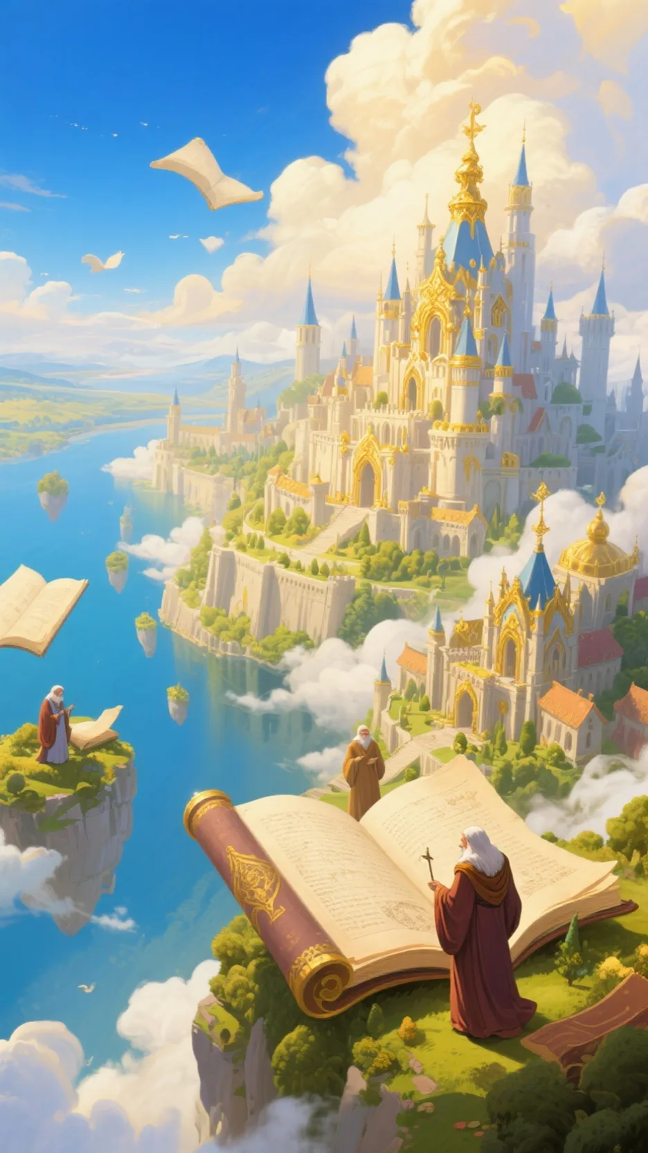 ai character: Magic School background