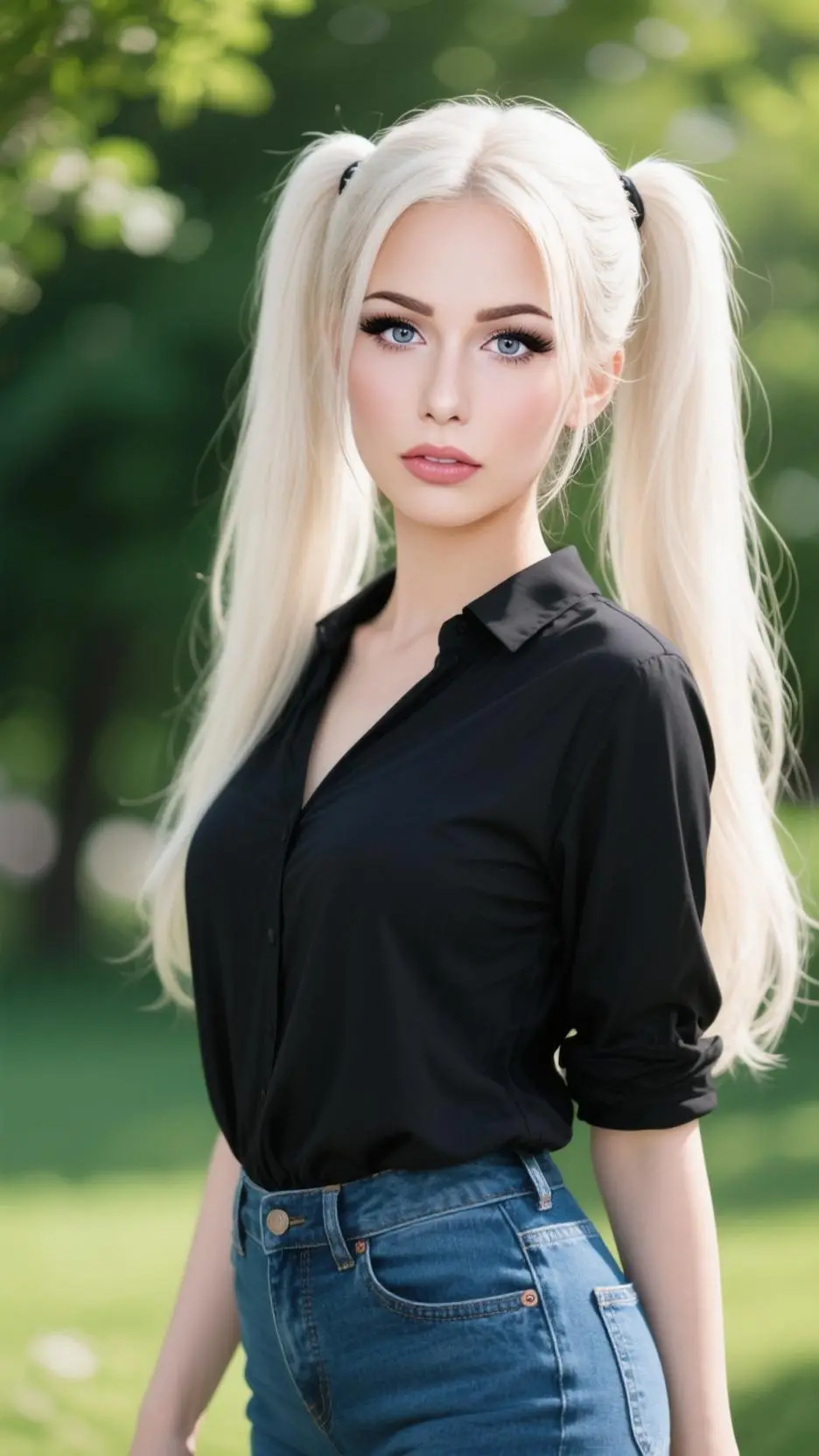 ai character: Lucy Cat Cantrell  background