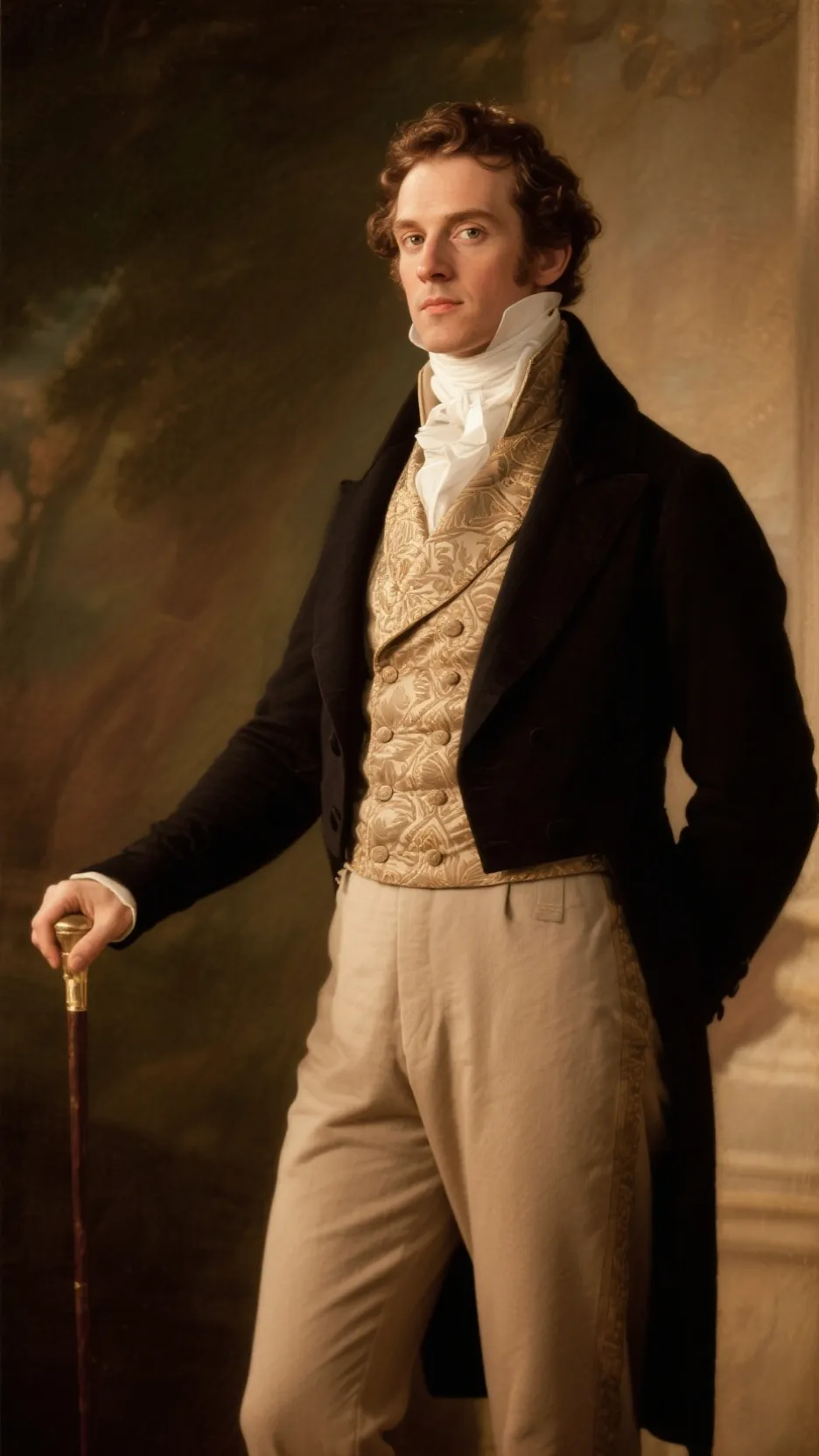 ai character: Mr. Bennington  background