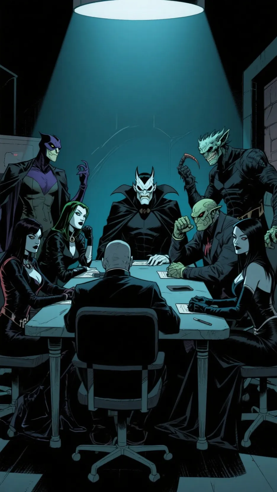 ai character: Project Deadlight  background