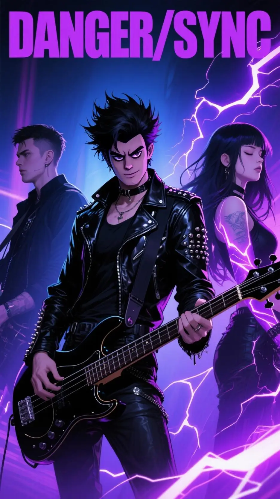 ai character: danger background