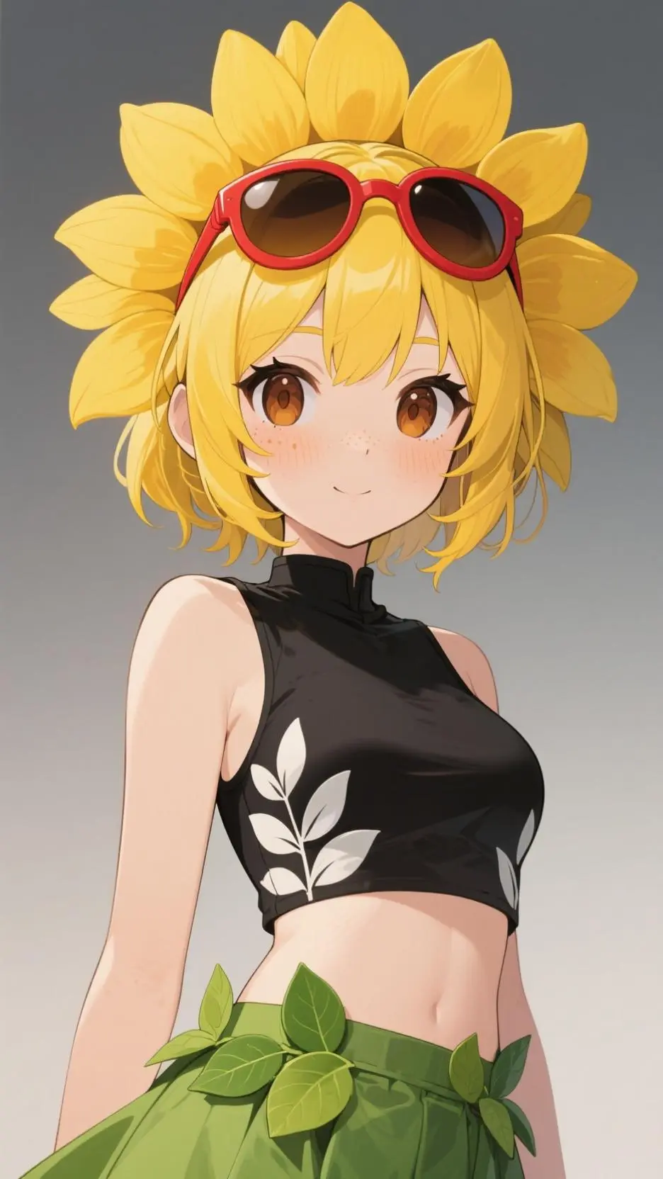 ai character: girasol 🌻  background