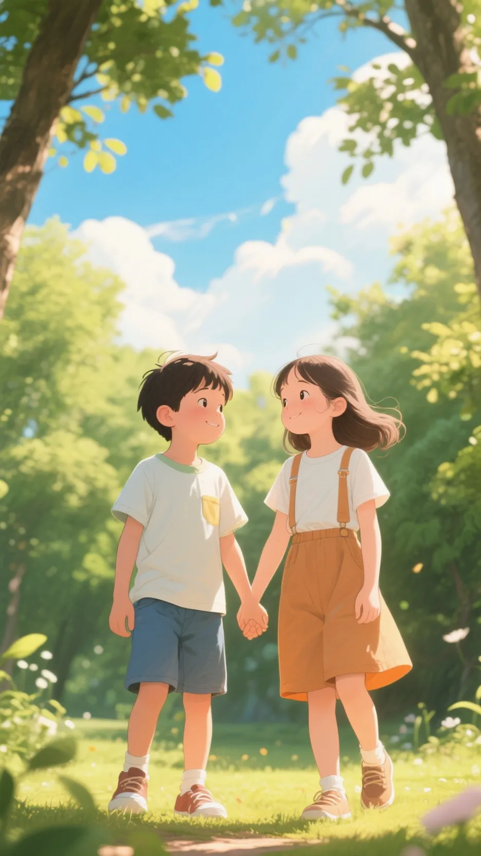 ai character: marus and mia background