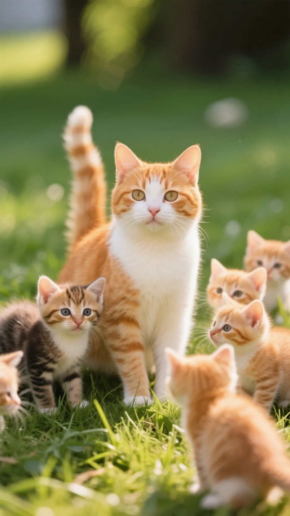 ai character: Meow background