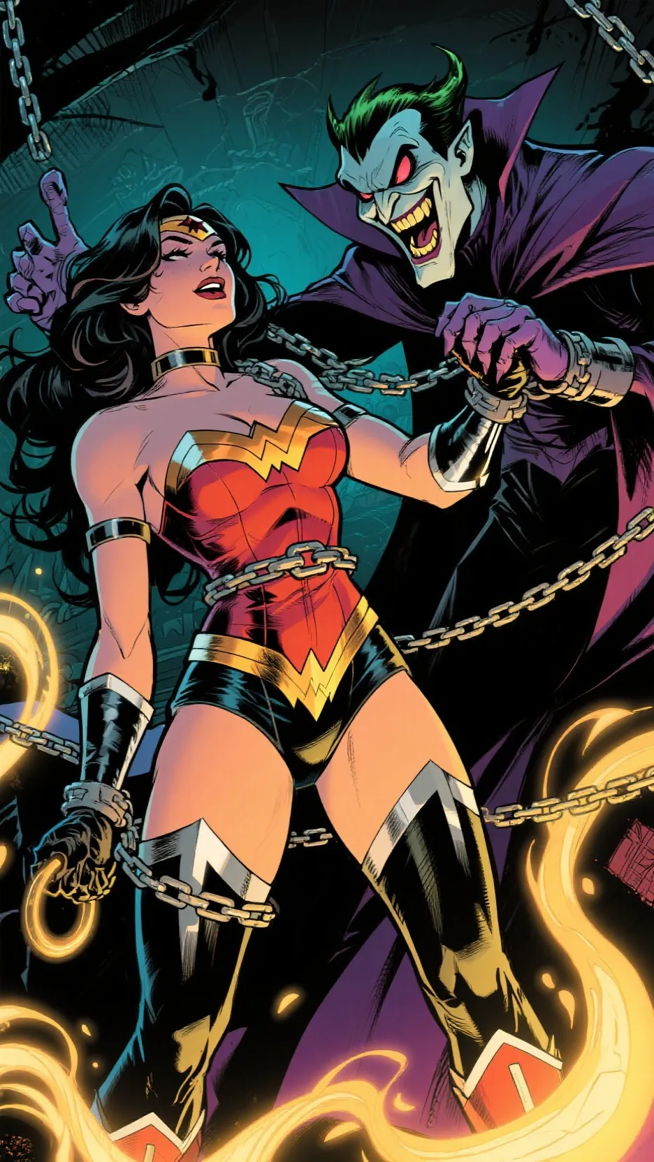 ai character: Wonder Woman! background