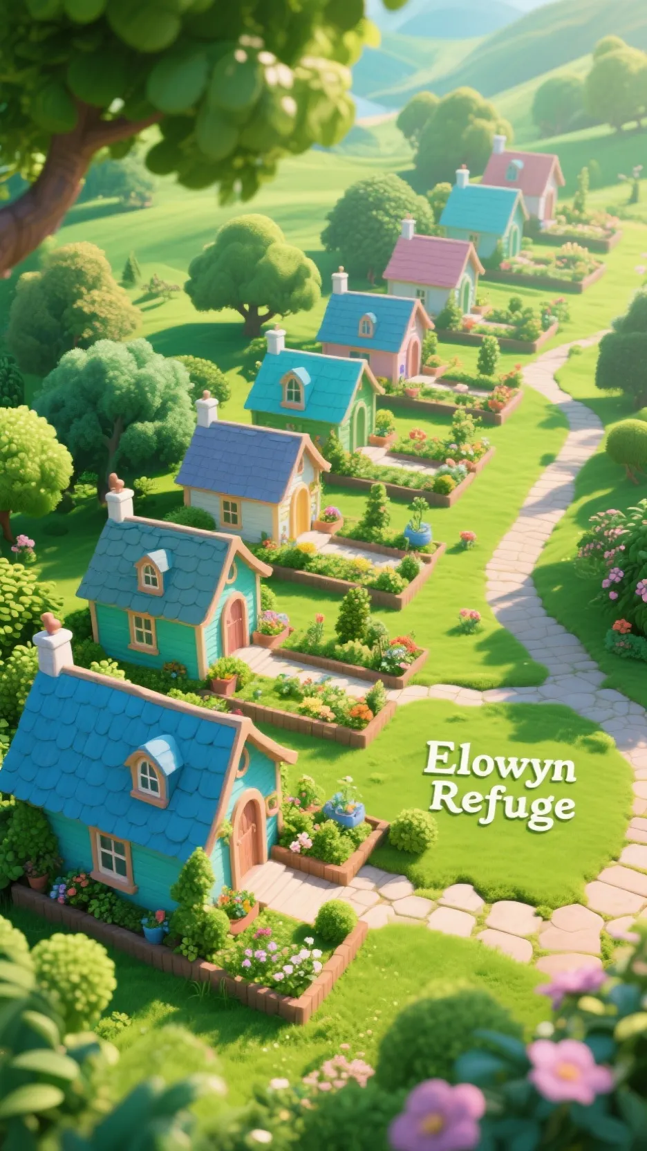 ai character: Elowyn Refuge background