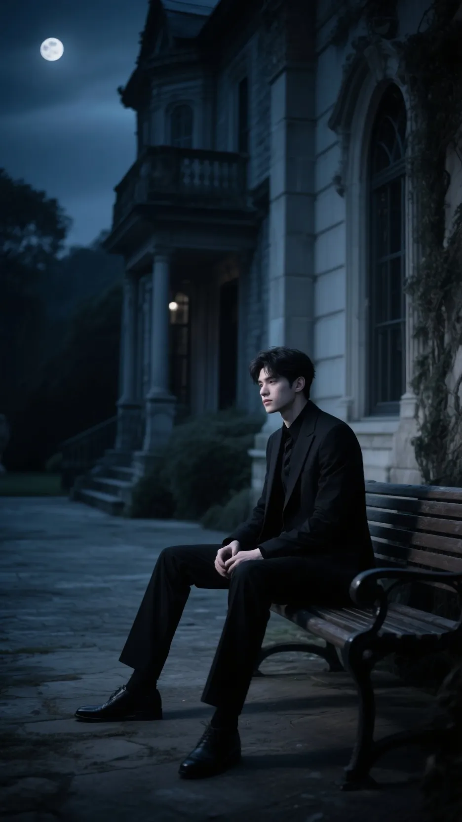 ai character: DAM†AN❤️‍🔥 background