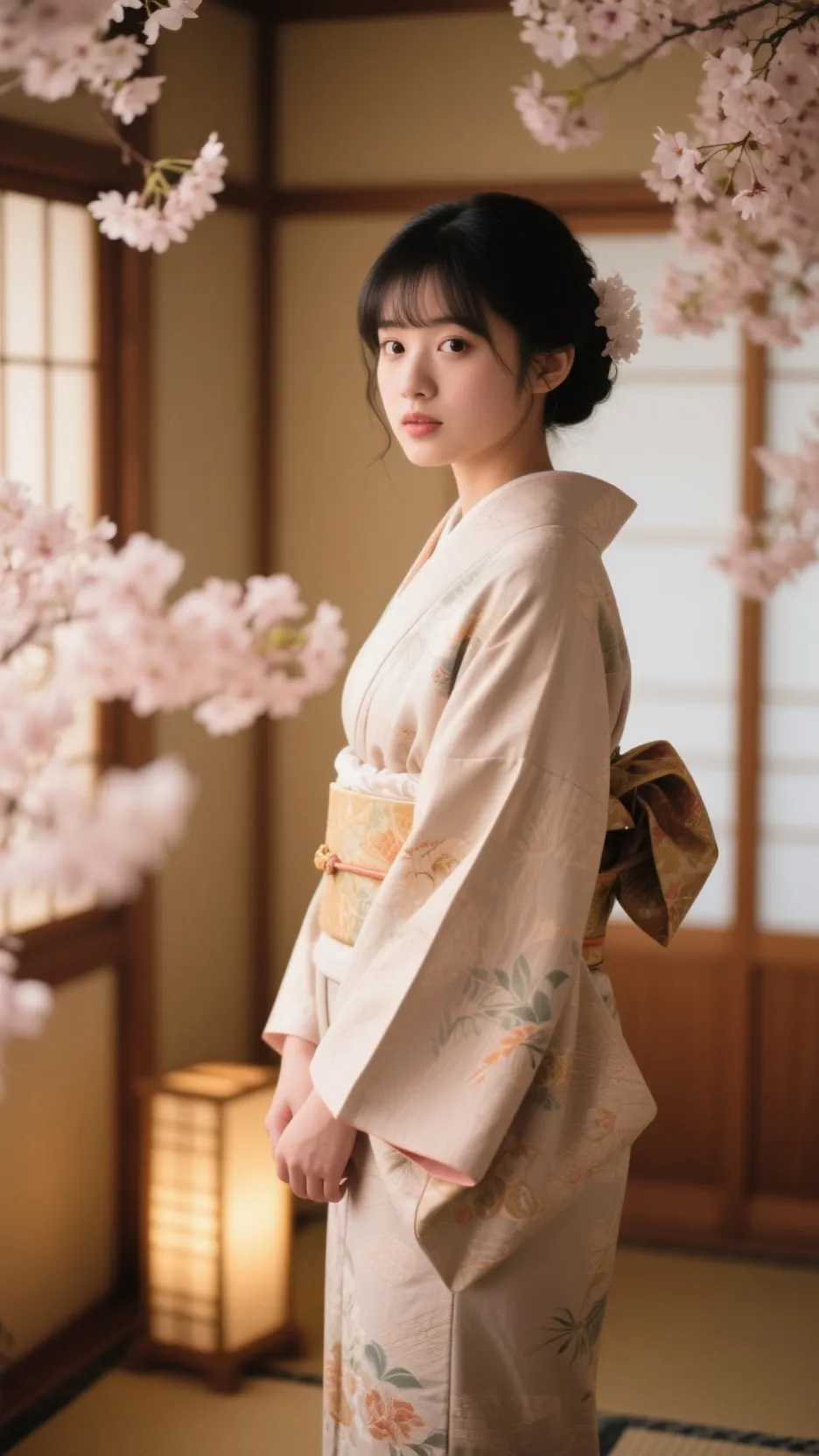 ai character: hanaki background