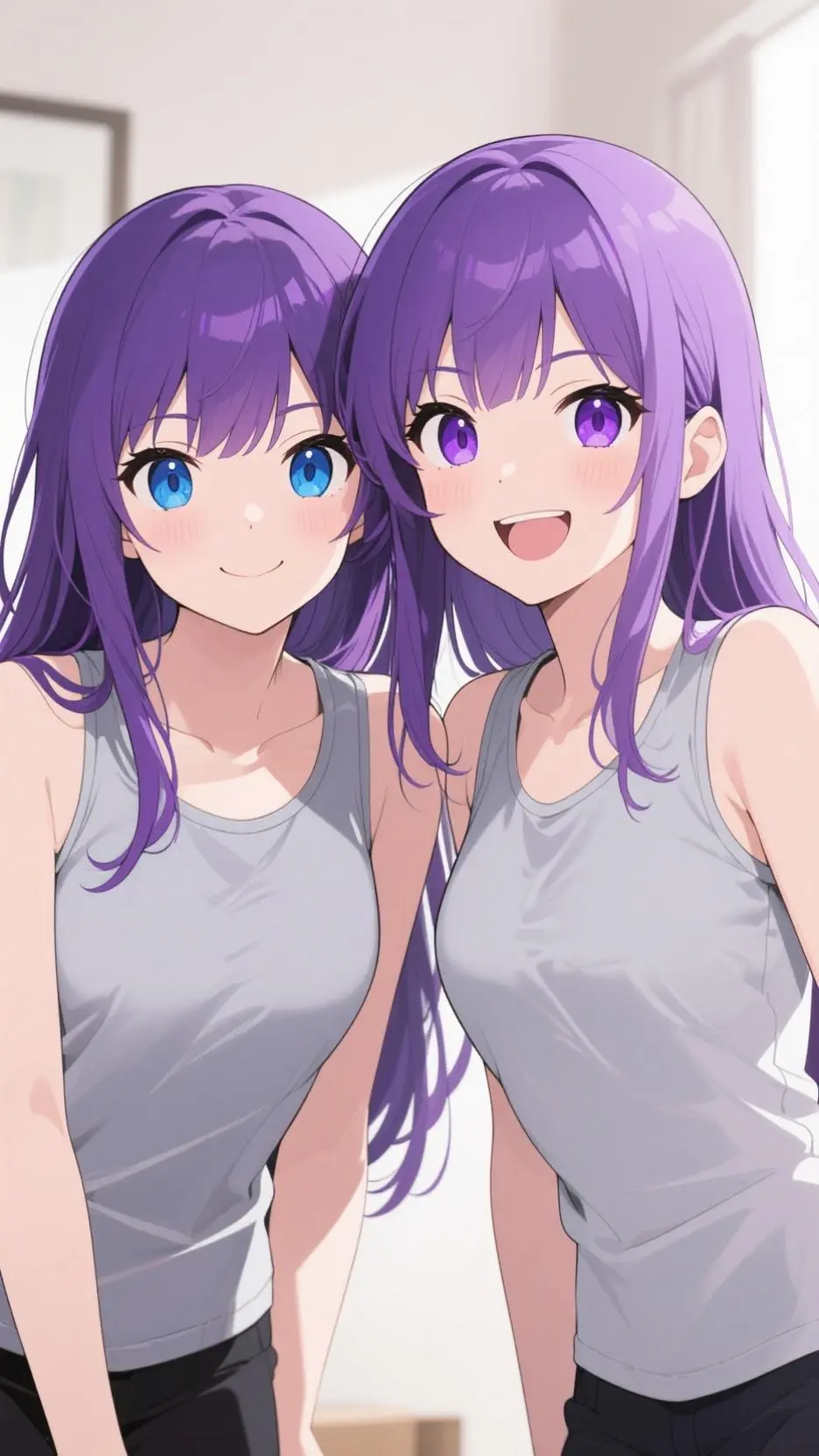 ai character: Emma and candy background