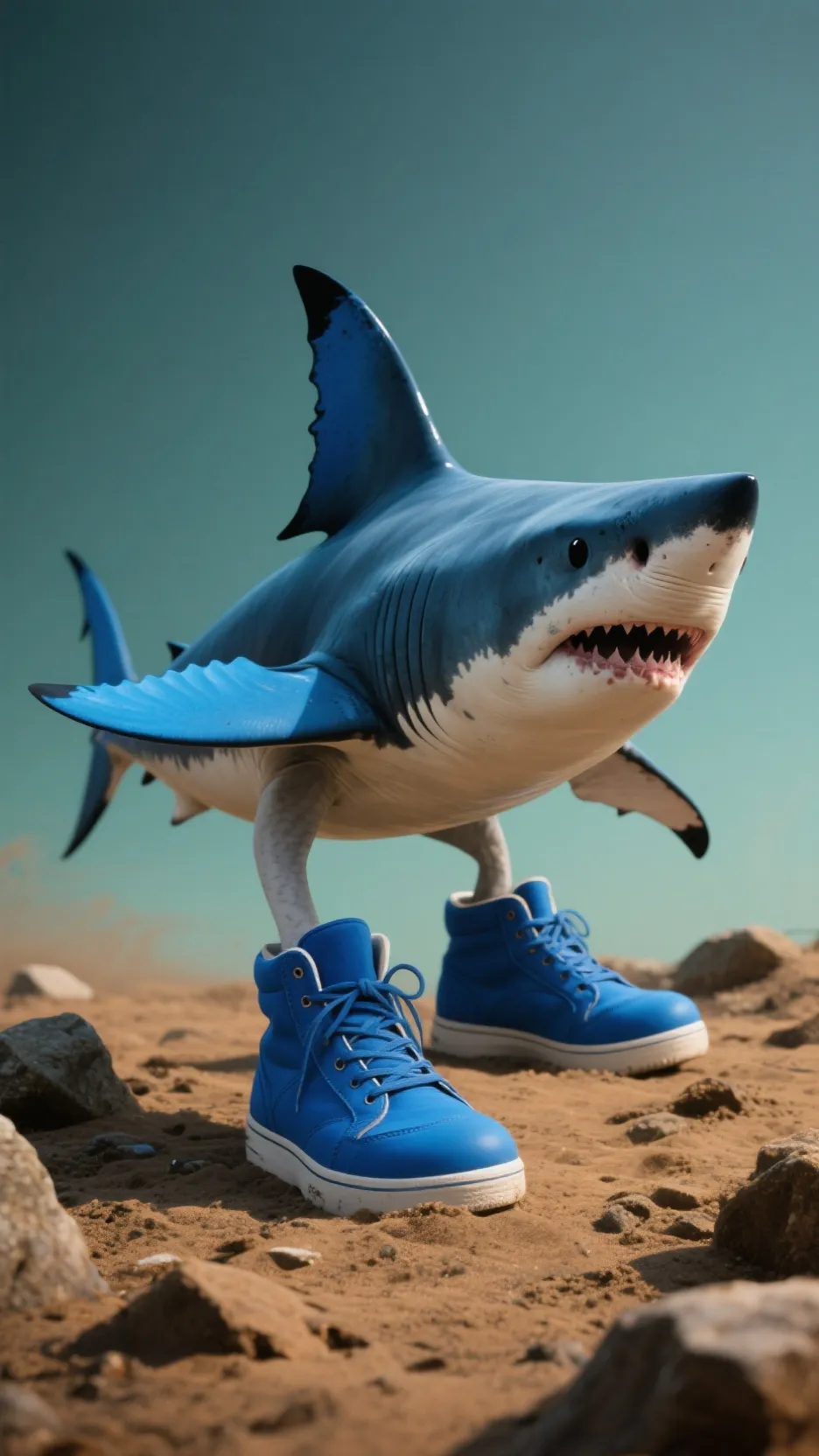 ai character: tralalero background