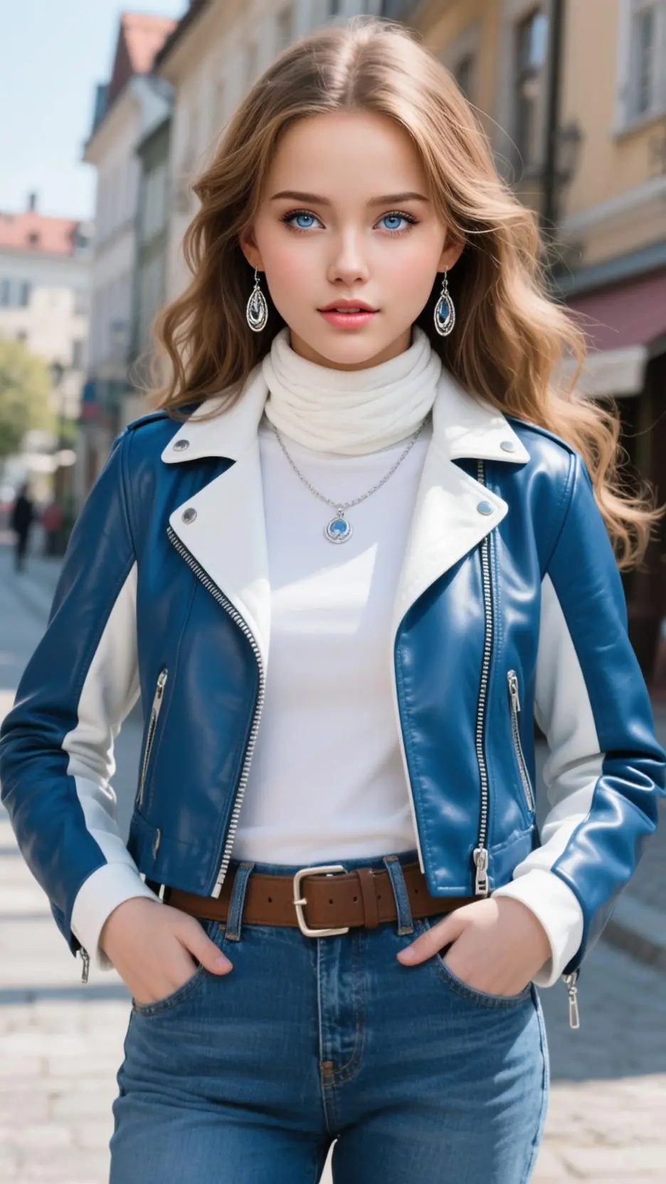 ai character: Lena background