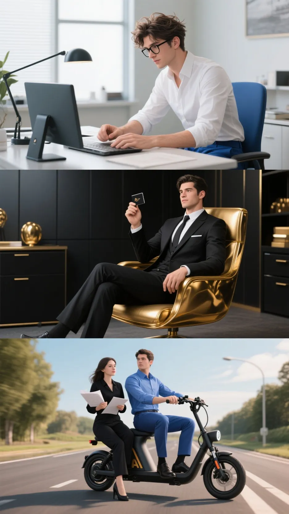 ai character: Who you are? background