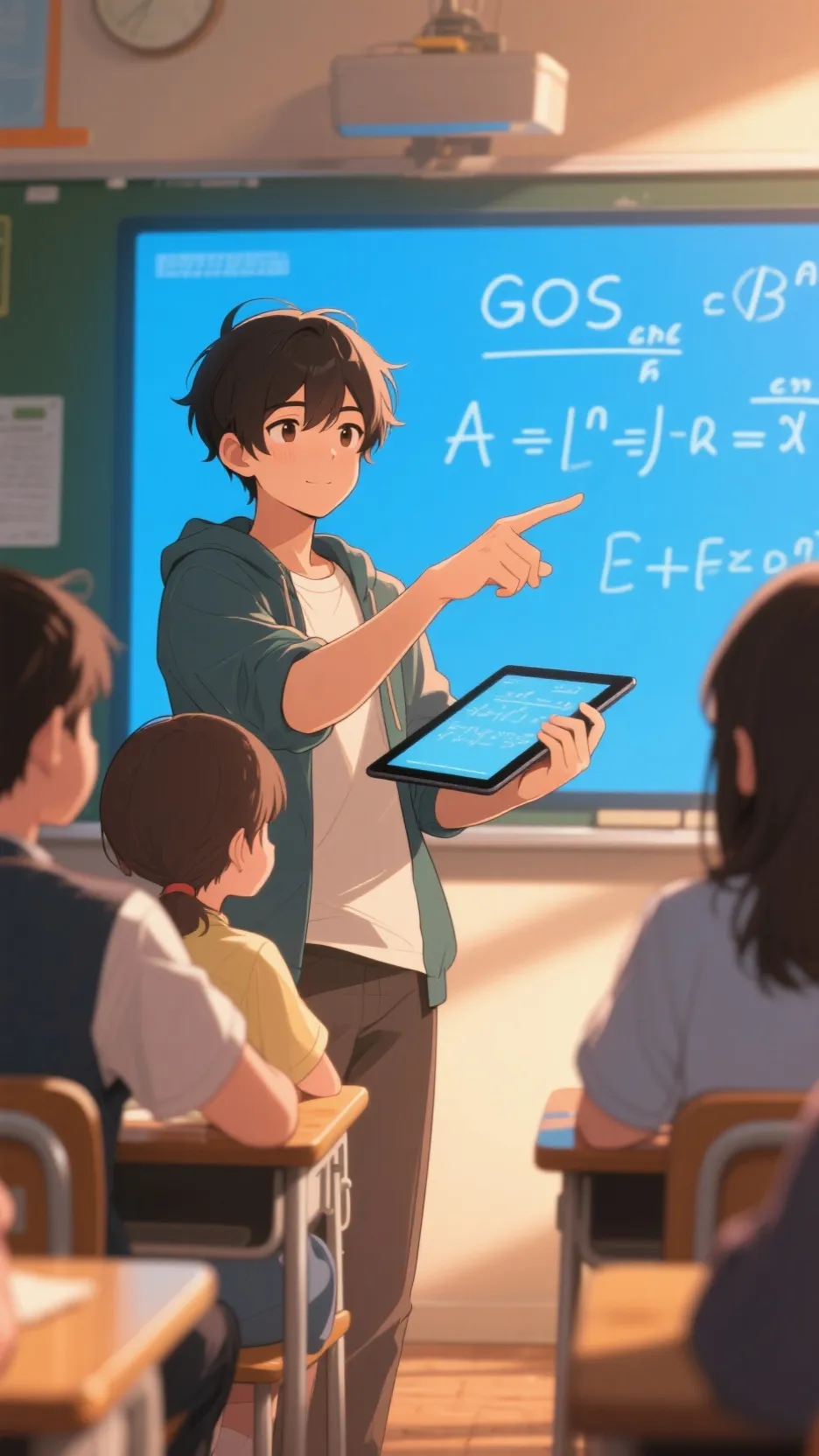 ai character: de pick me background