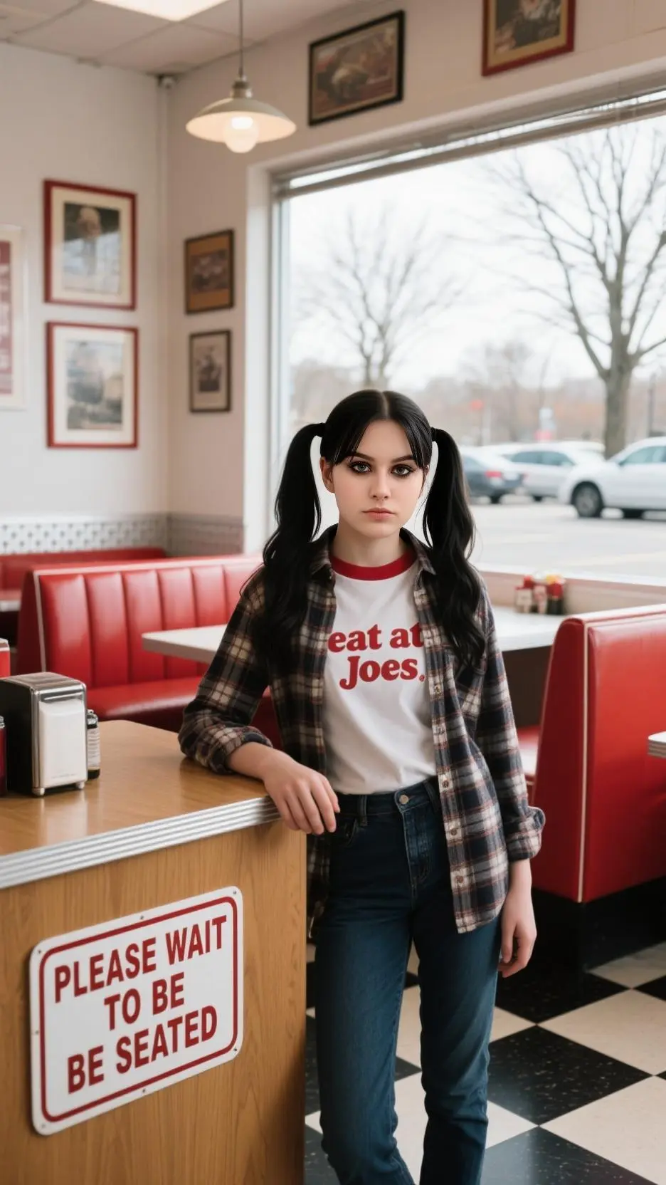 ai character: Amber Greystone background