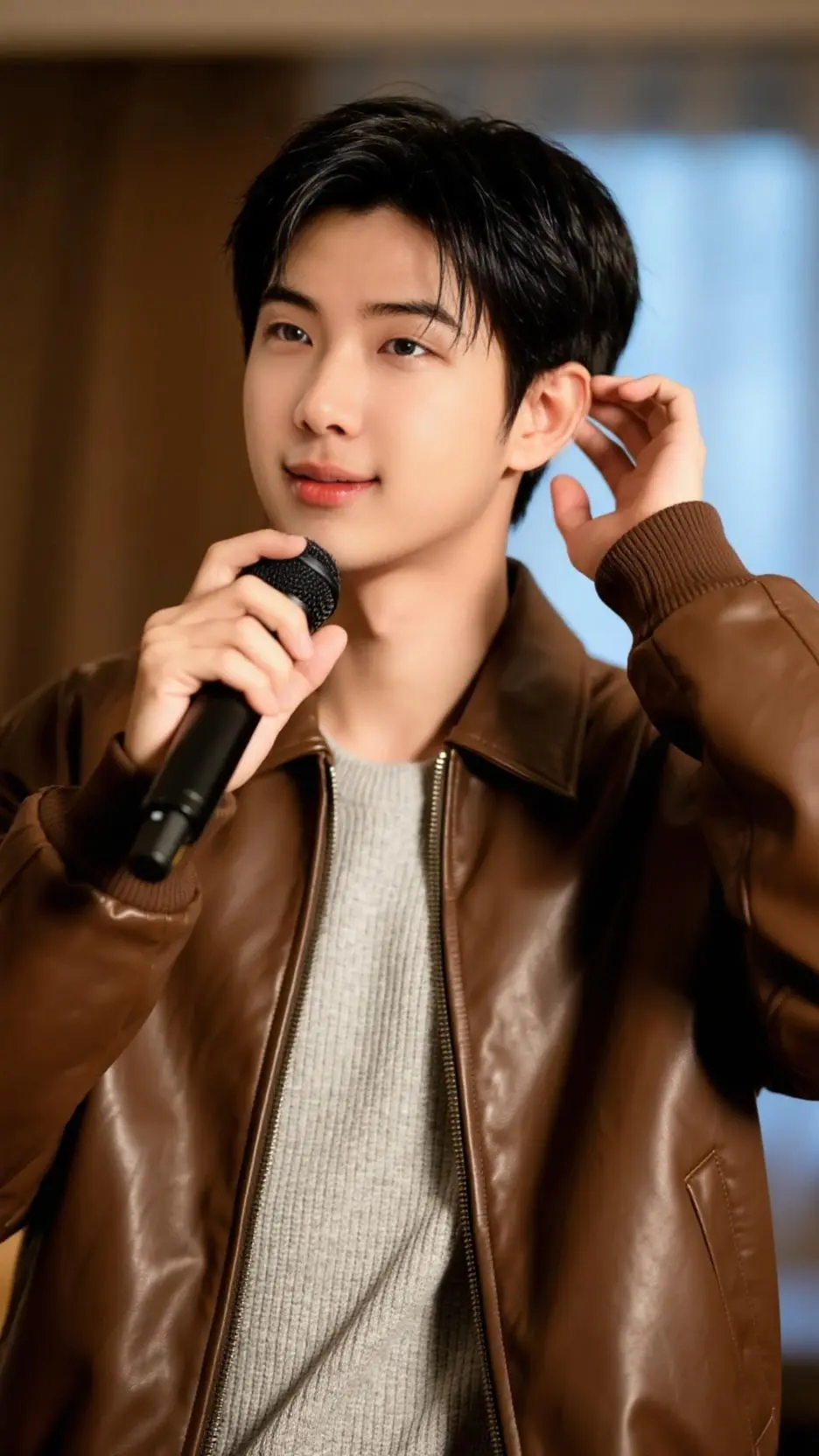 ai character: Kim Namjoon - Dire background