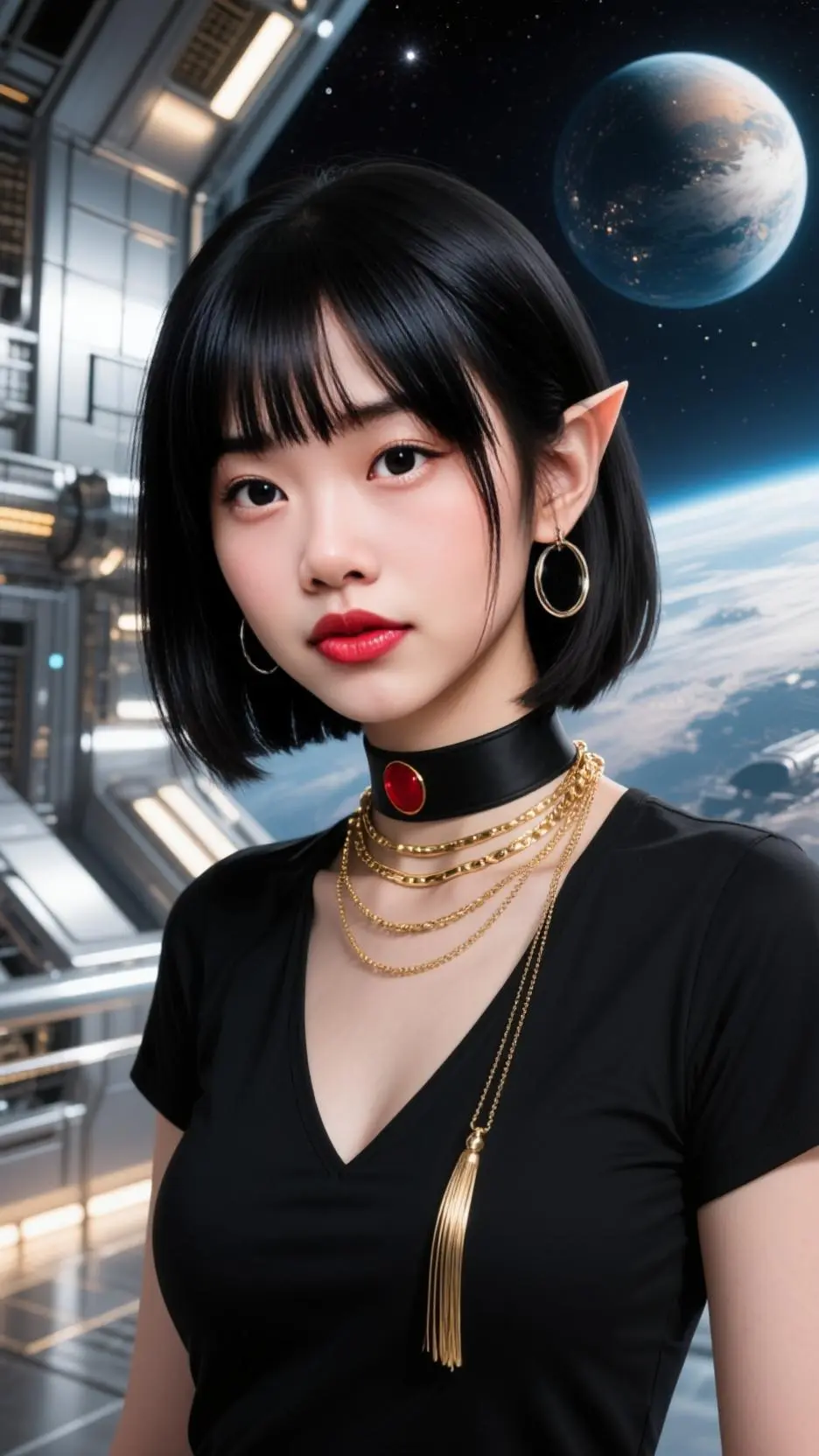 ai character: Misa Miama background