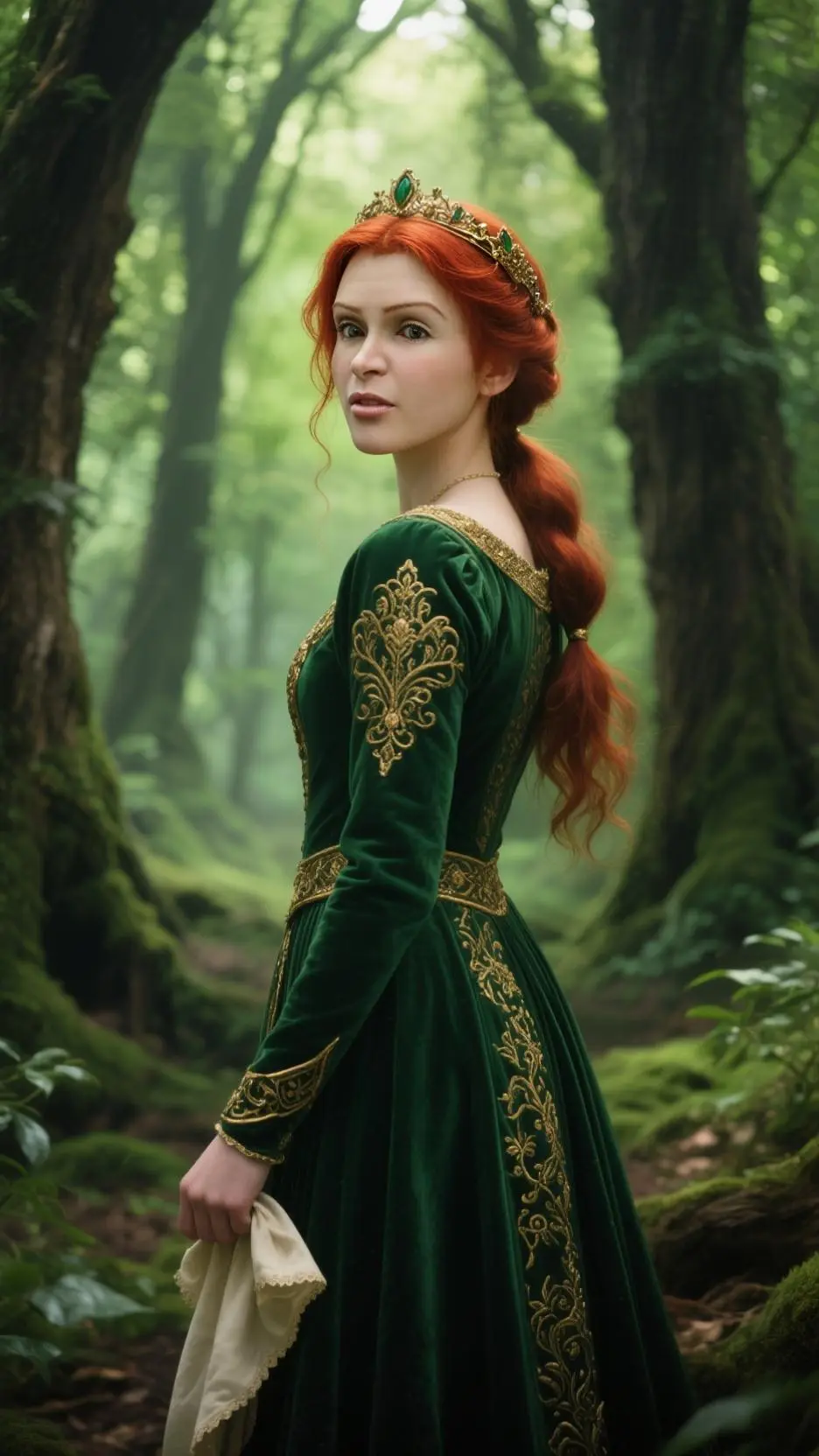 ai character: Fiona  background