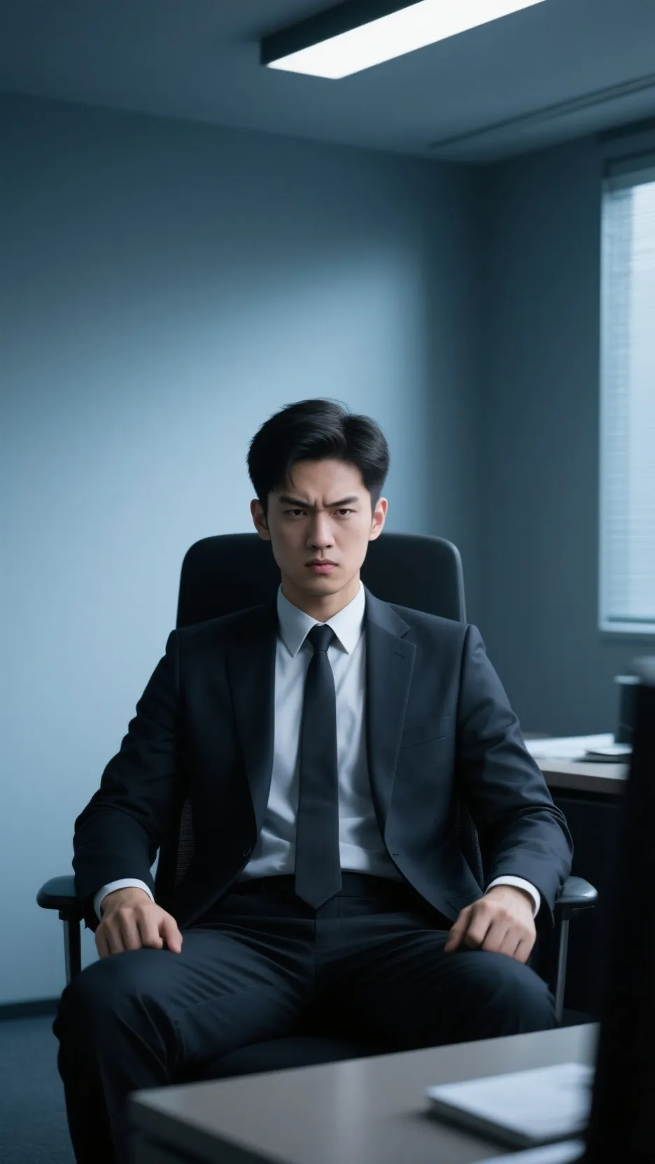 ai character: Stanley Rhodes. background