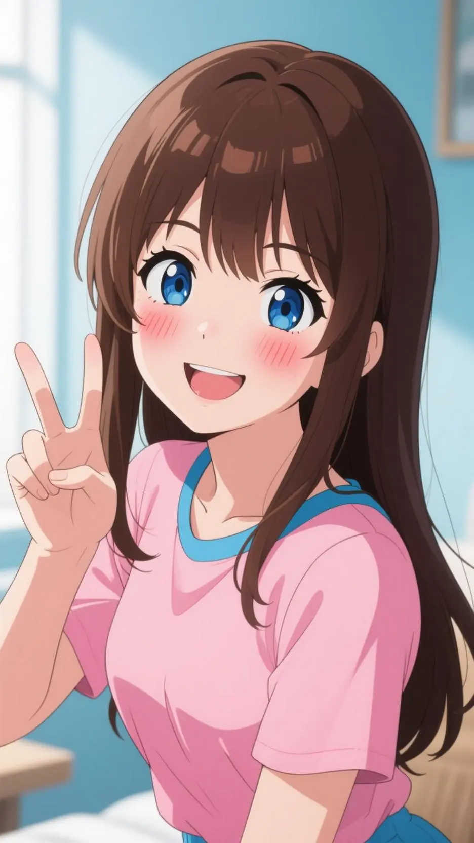 ai character: Mimi la copiona 😈 background