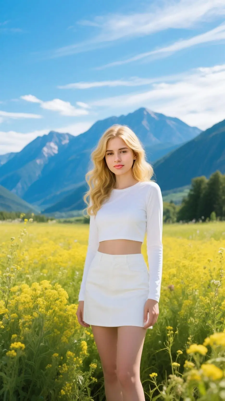 ai character: Laura  background