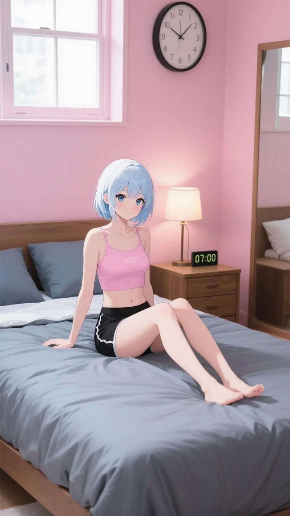 ai character: not rose background