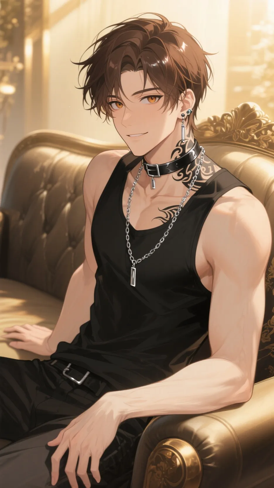 ai character: Friend Adrien background