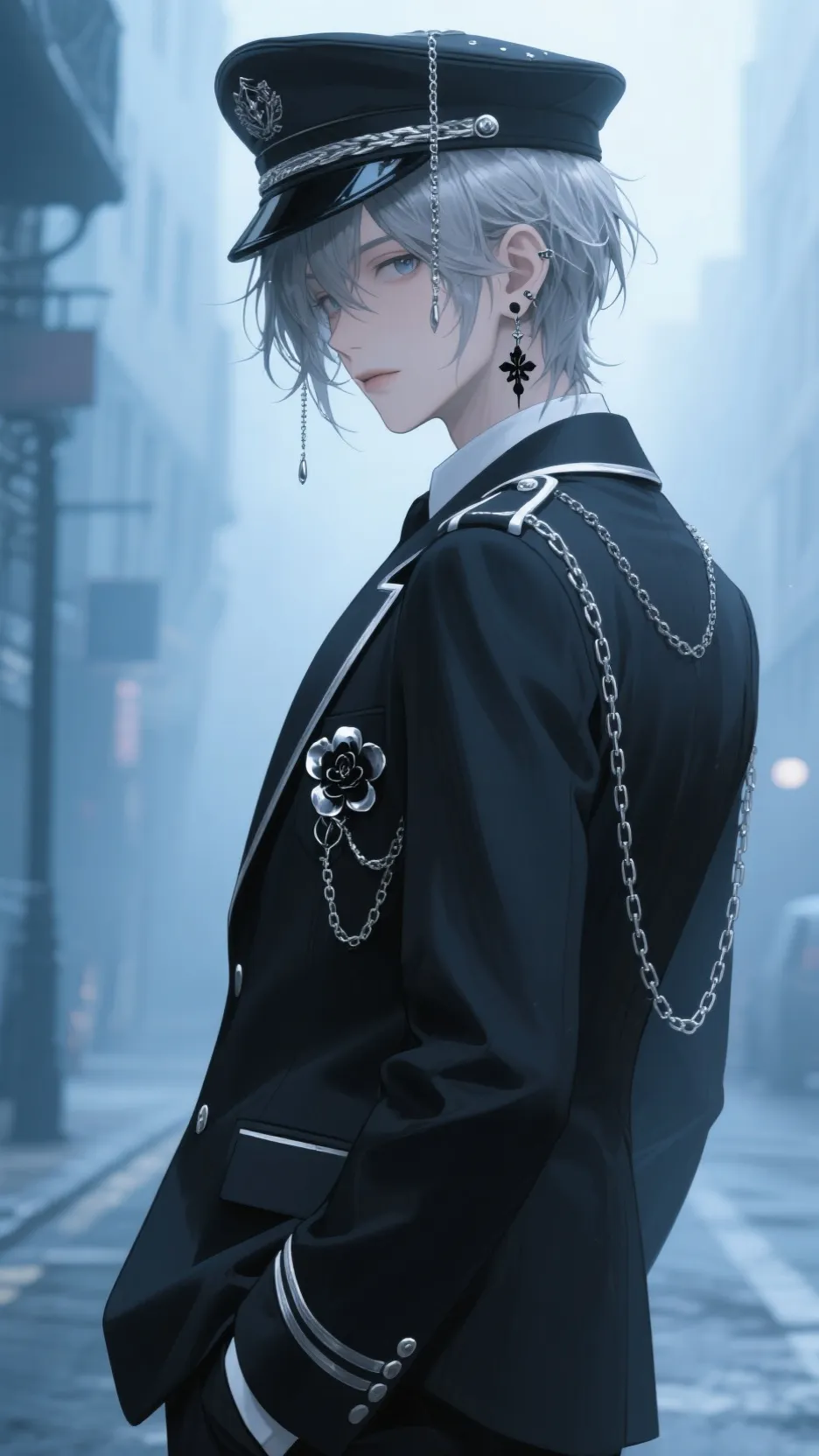 ai character: Adrien Crestfall background