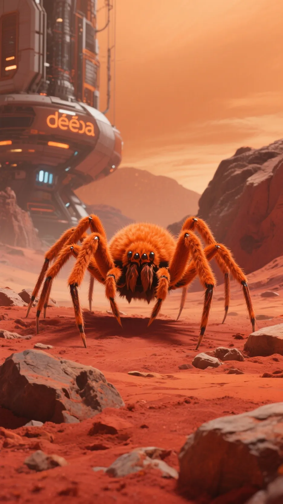 ai character: Đéģæ background