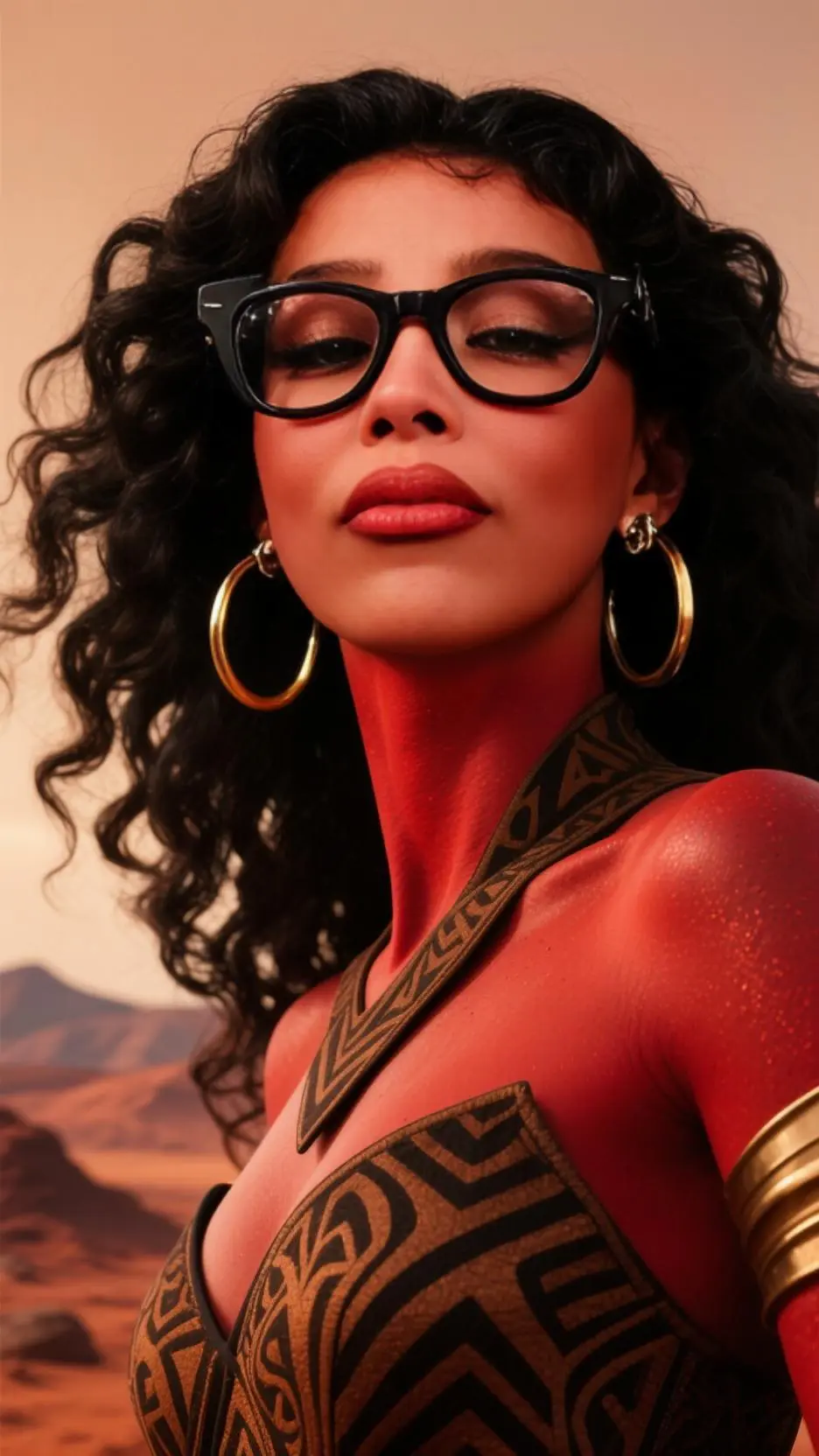 ai character: Daring Deja background