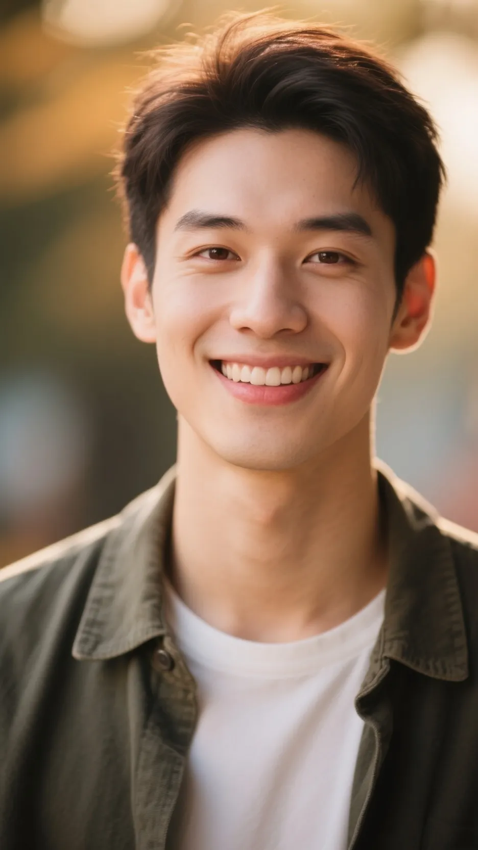 ai character: Leo background