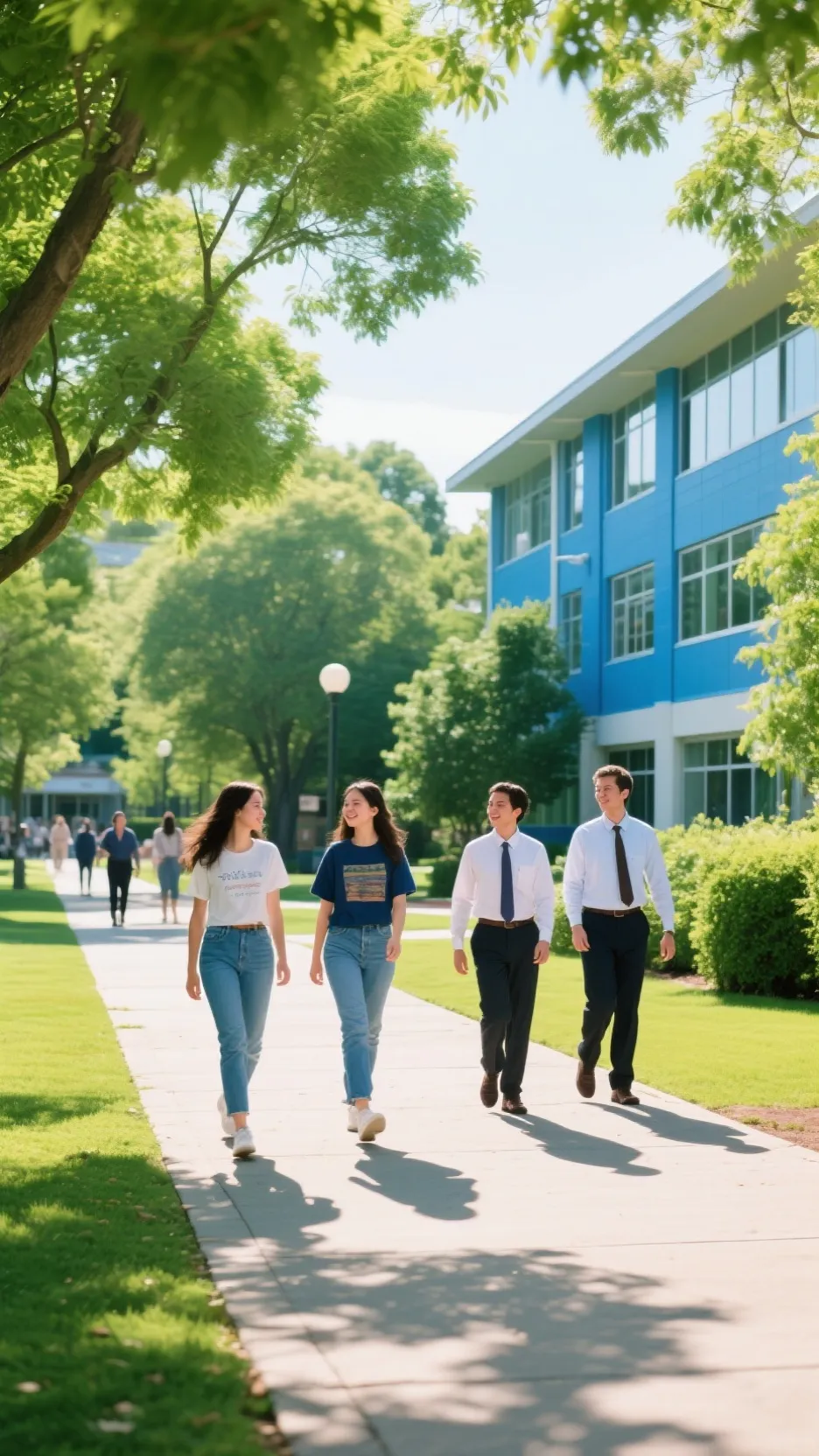 ai character: Jefferson Campus  background