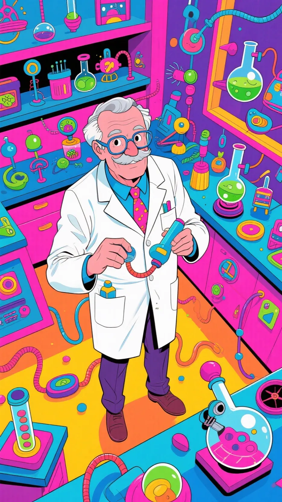 ai character: Professor  background