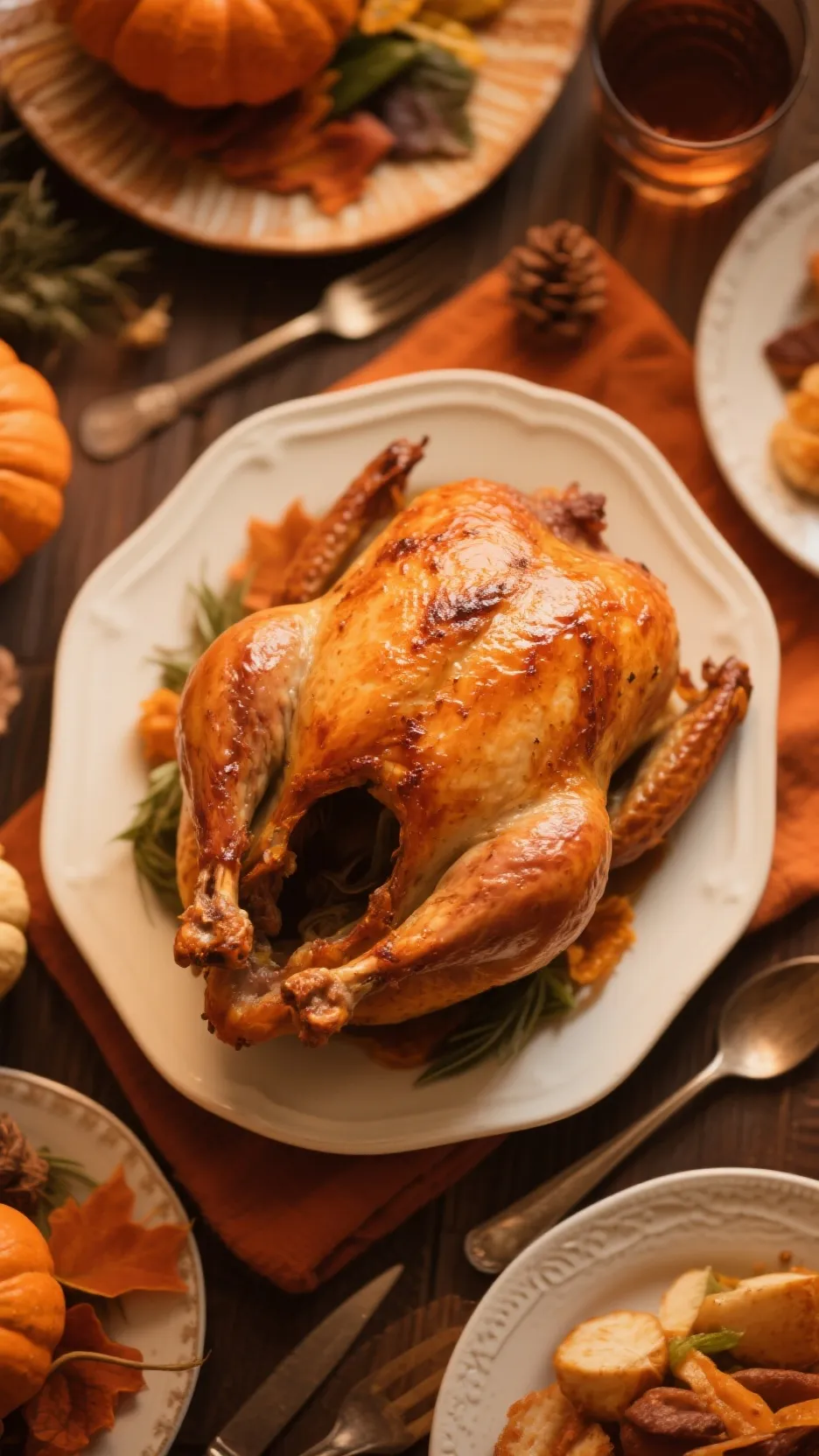 ai character: turkey gobble background